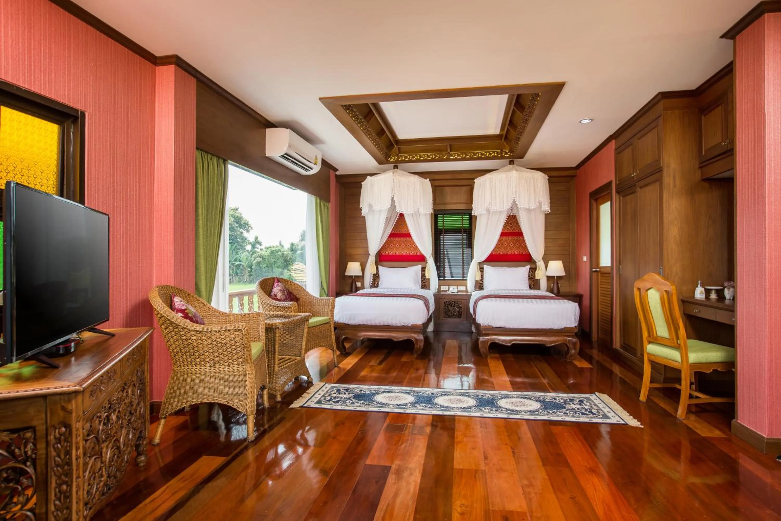 Bed in Phusanfah Resort