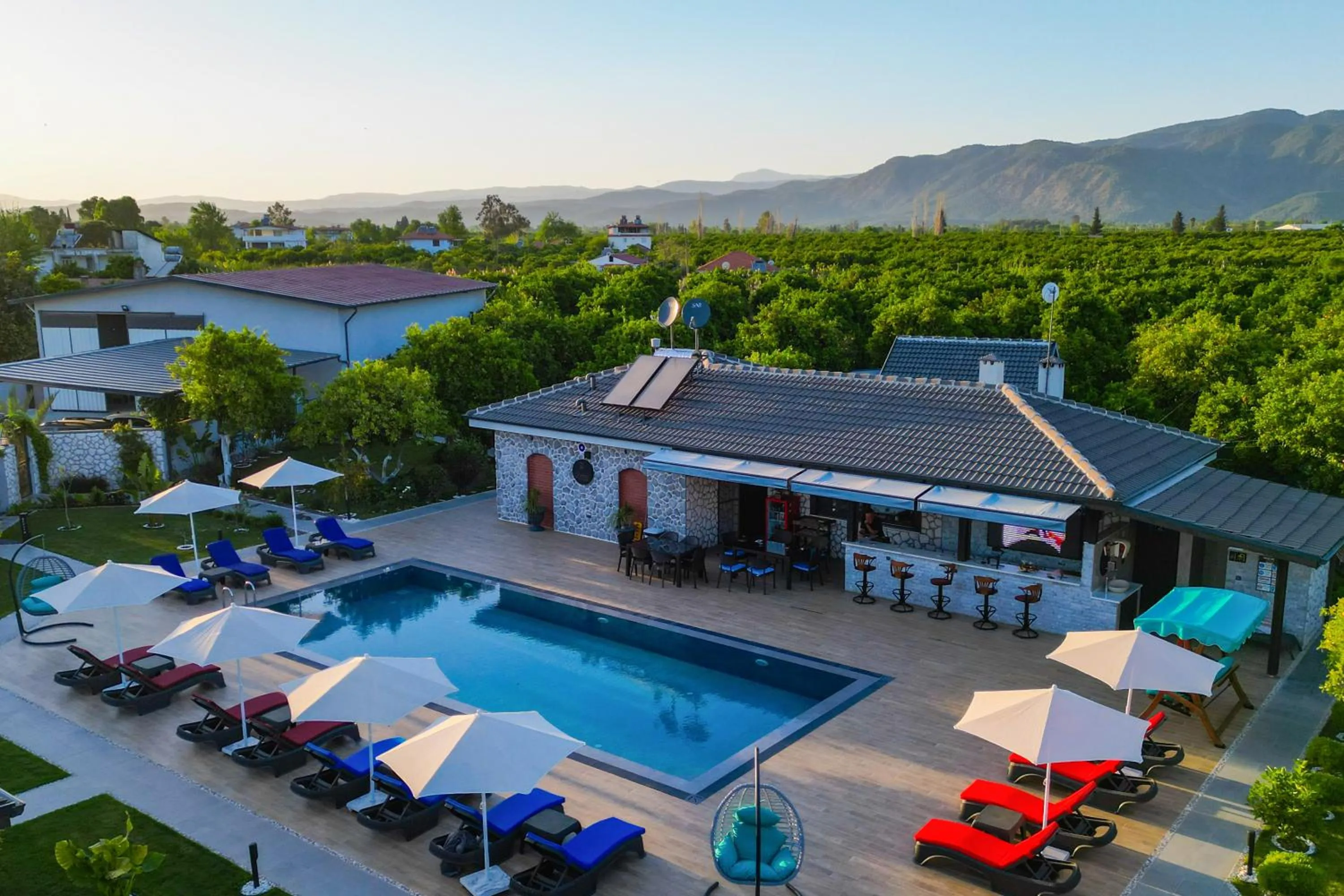 Restaurant/places to eat in Koycegiz Yalcin Villalari