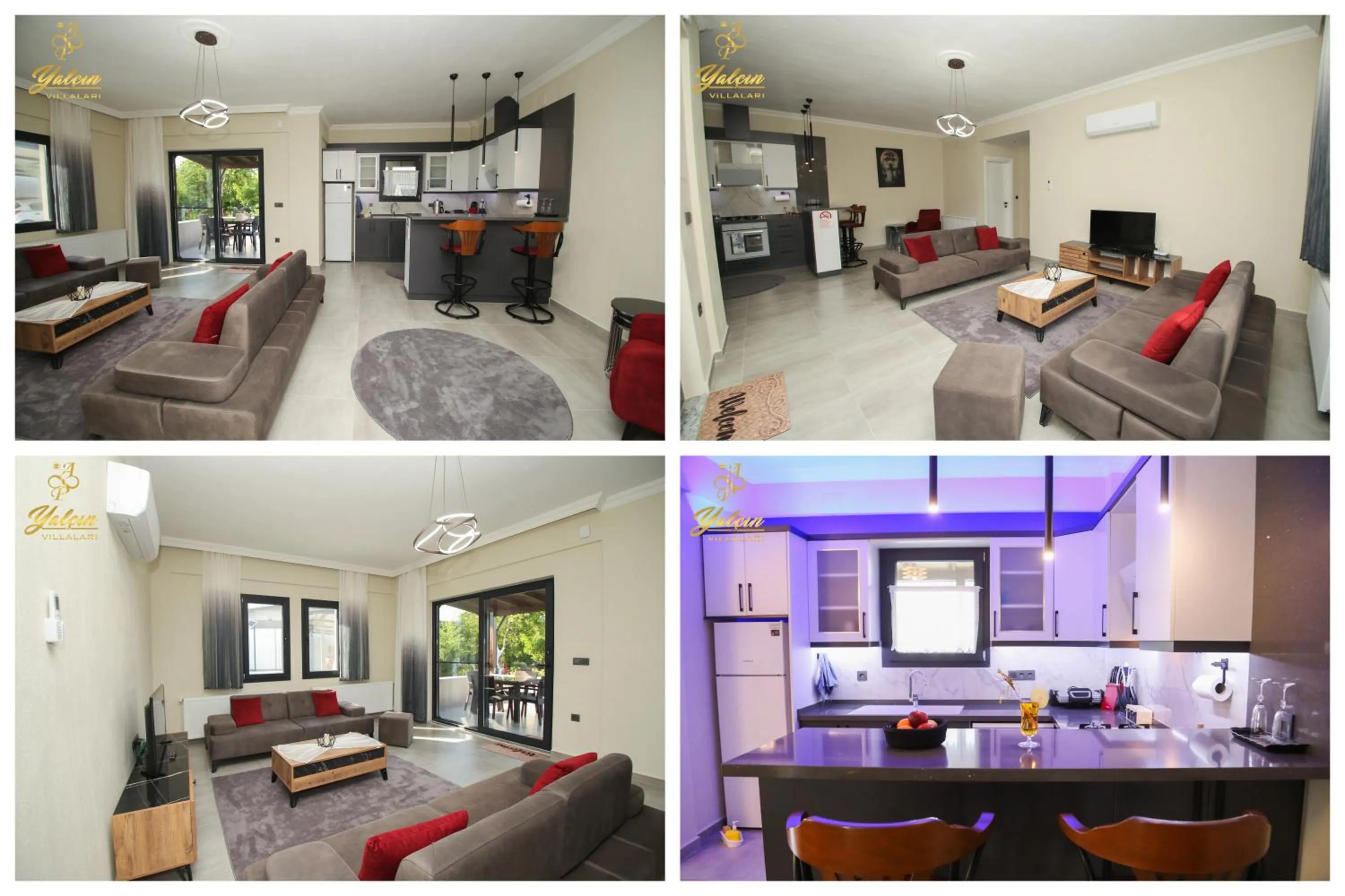 Living room in Koycegiz Yalcin Villalari