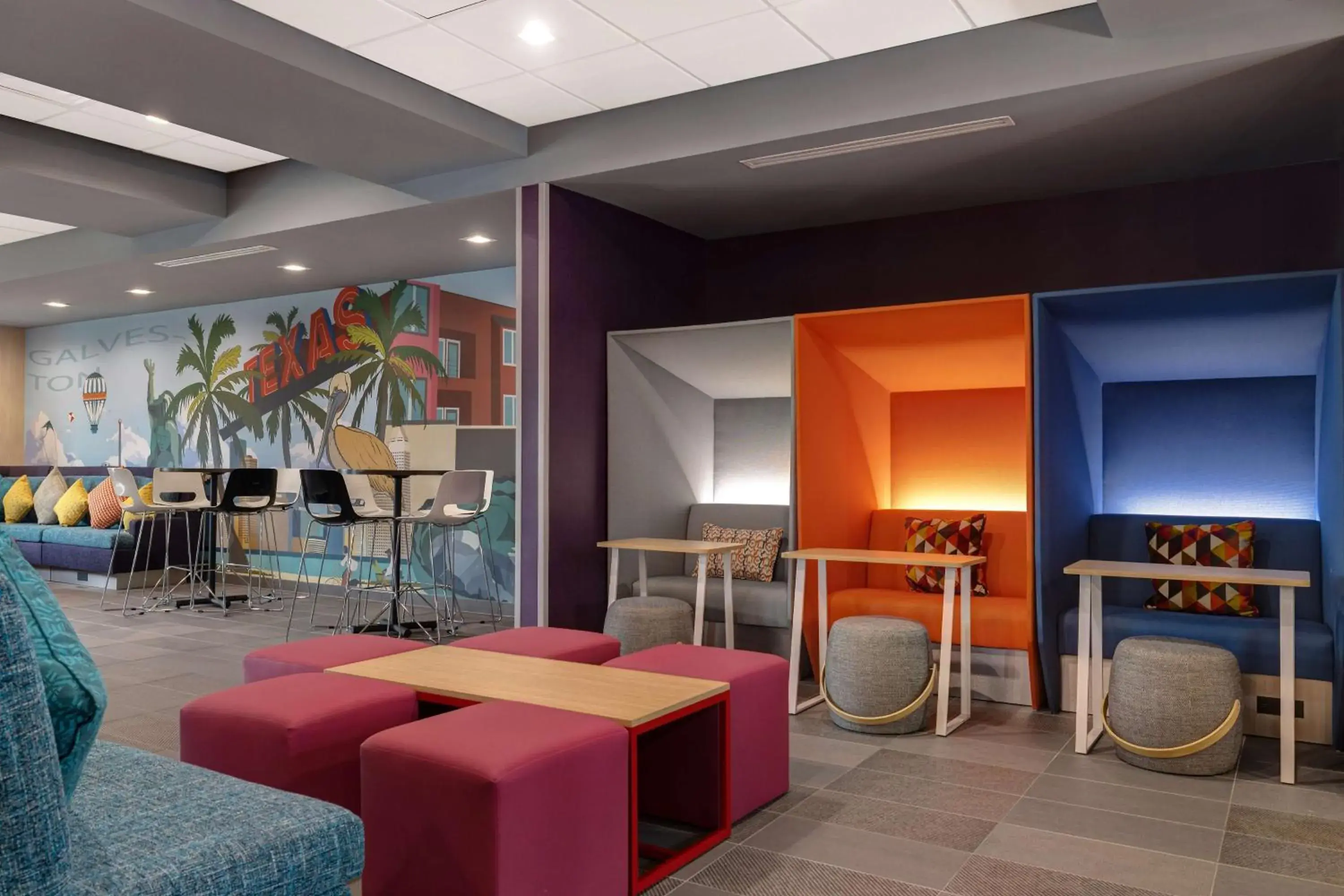 Lobby or reception in Tru By Hilton Galveston, Tx Lobby or reception in Tru By Hilton Galveston, Tx