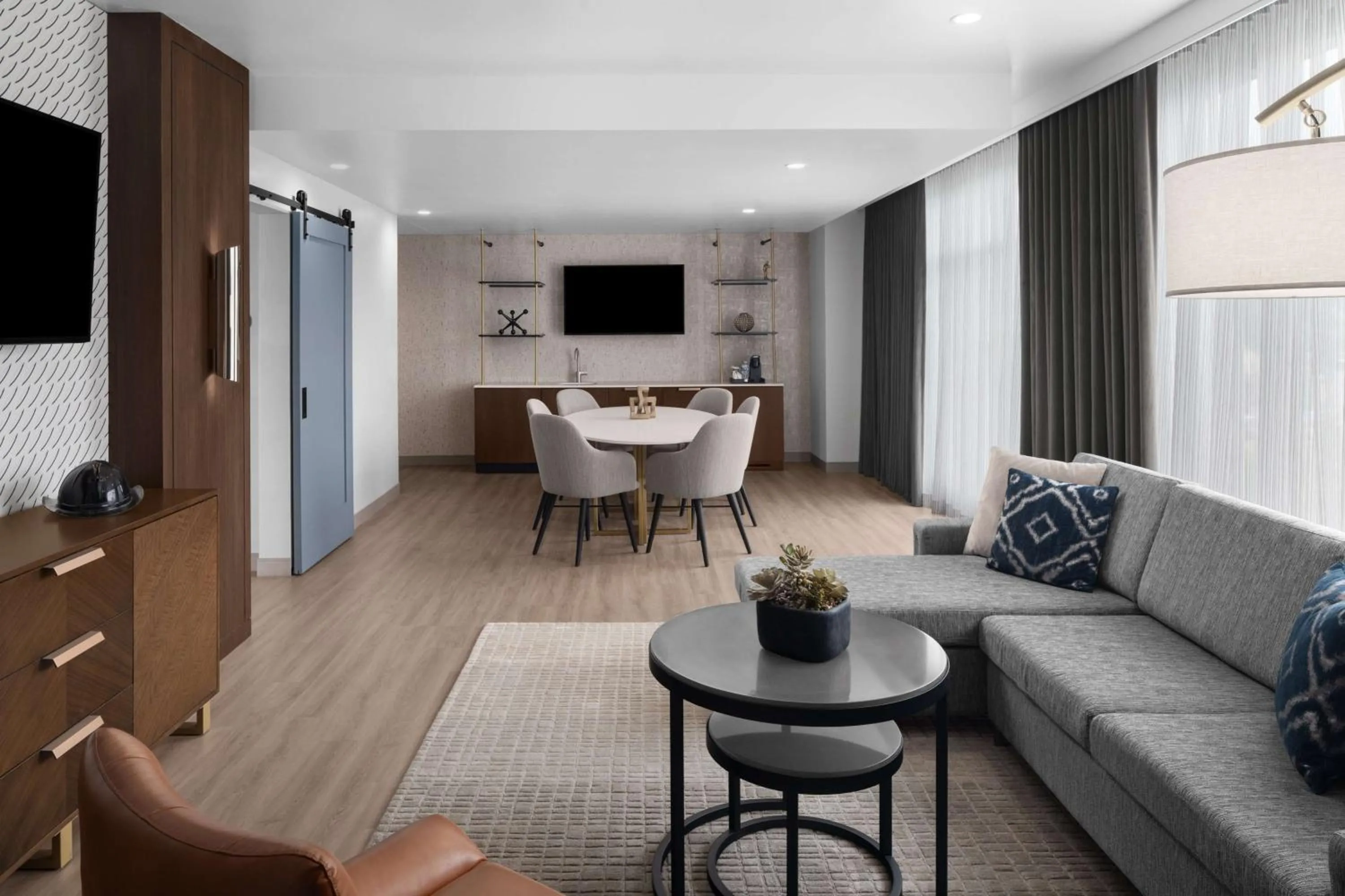 Living room in Hotel West & Main Conshohocken, Tapestry Collection Hilton