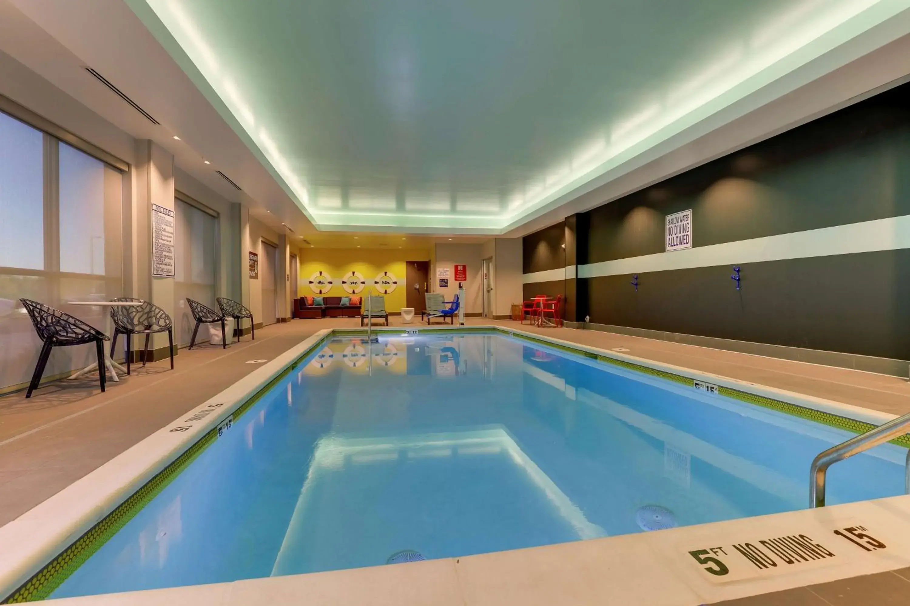 Pool view in Tru By Hilton Raleigh Garner Pool view in Tru By Hilton Raleigh Garner