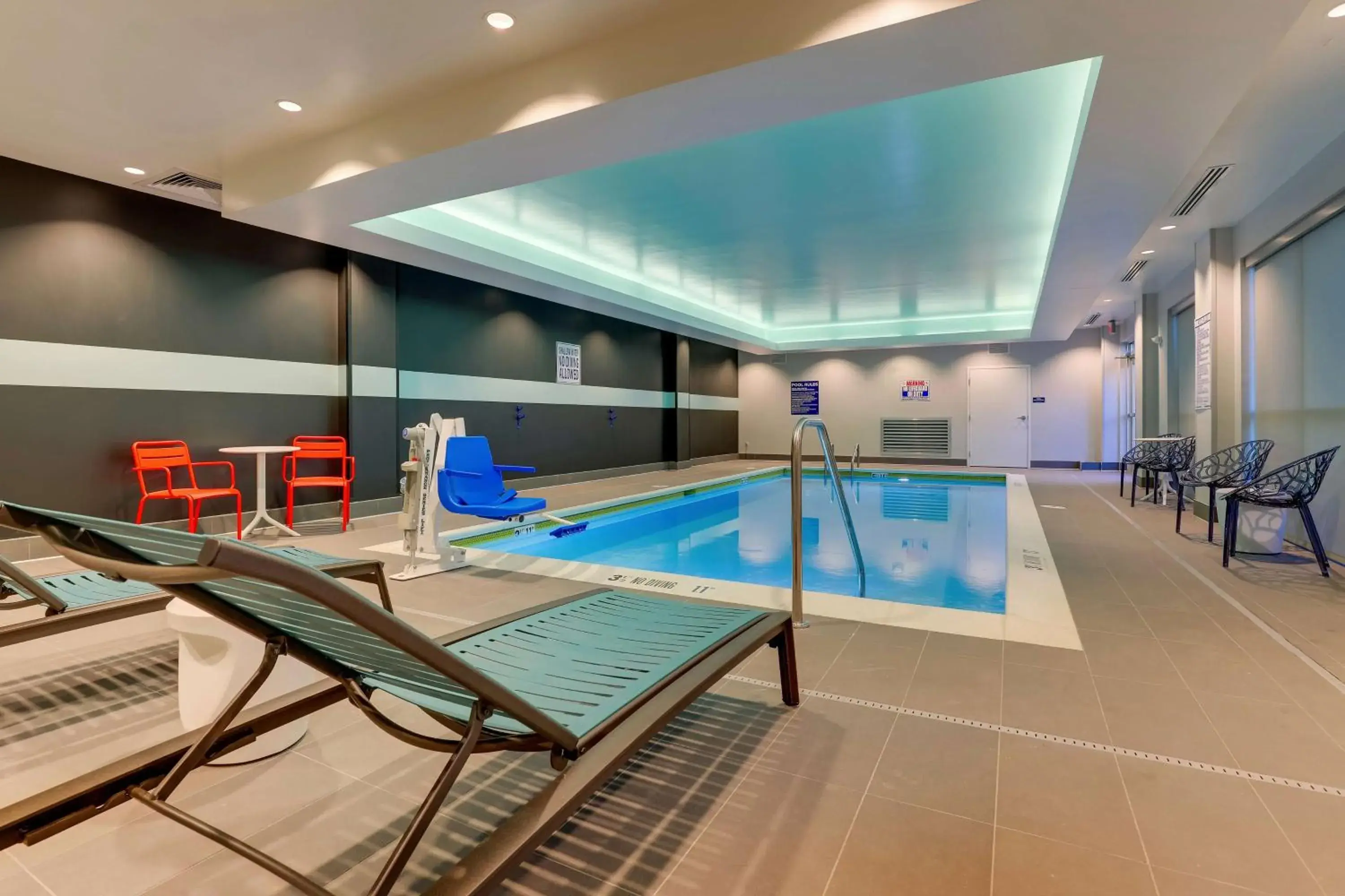 Pool view in Tru By Hilton Raleigh Garner Pool view in Tru By Hilton Raleigh Garner