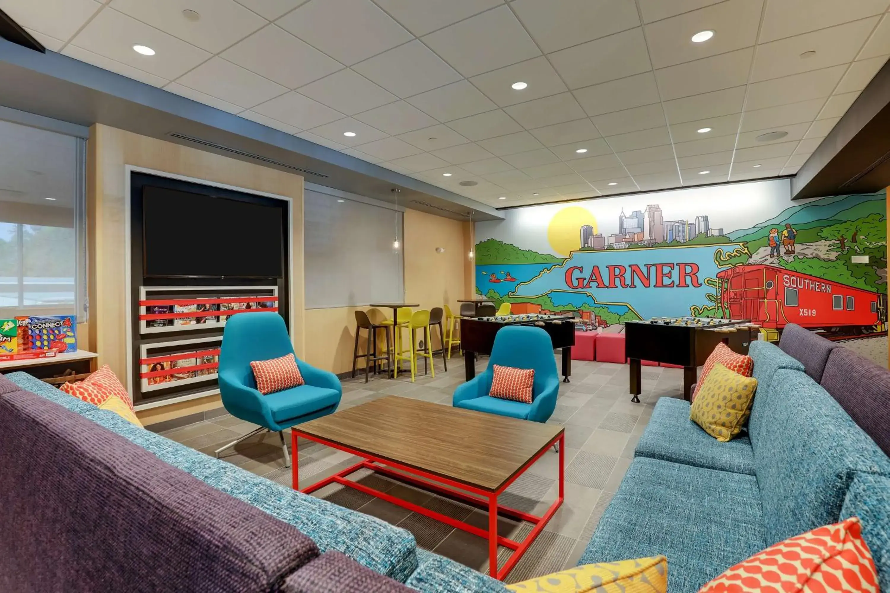 Lobby or reception in Tru By Hilton Raleigh Garner Lobby or reception in Tru By Hilton Raleigh Garner