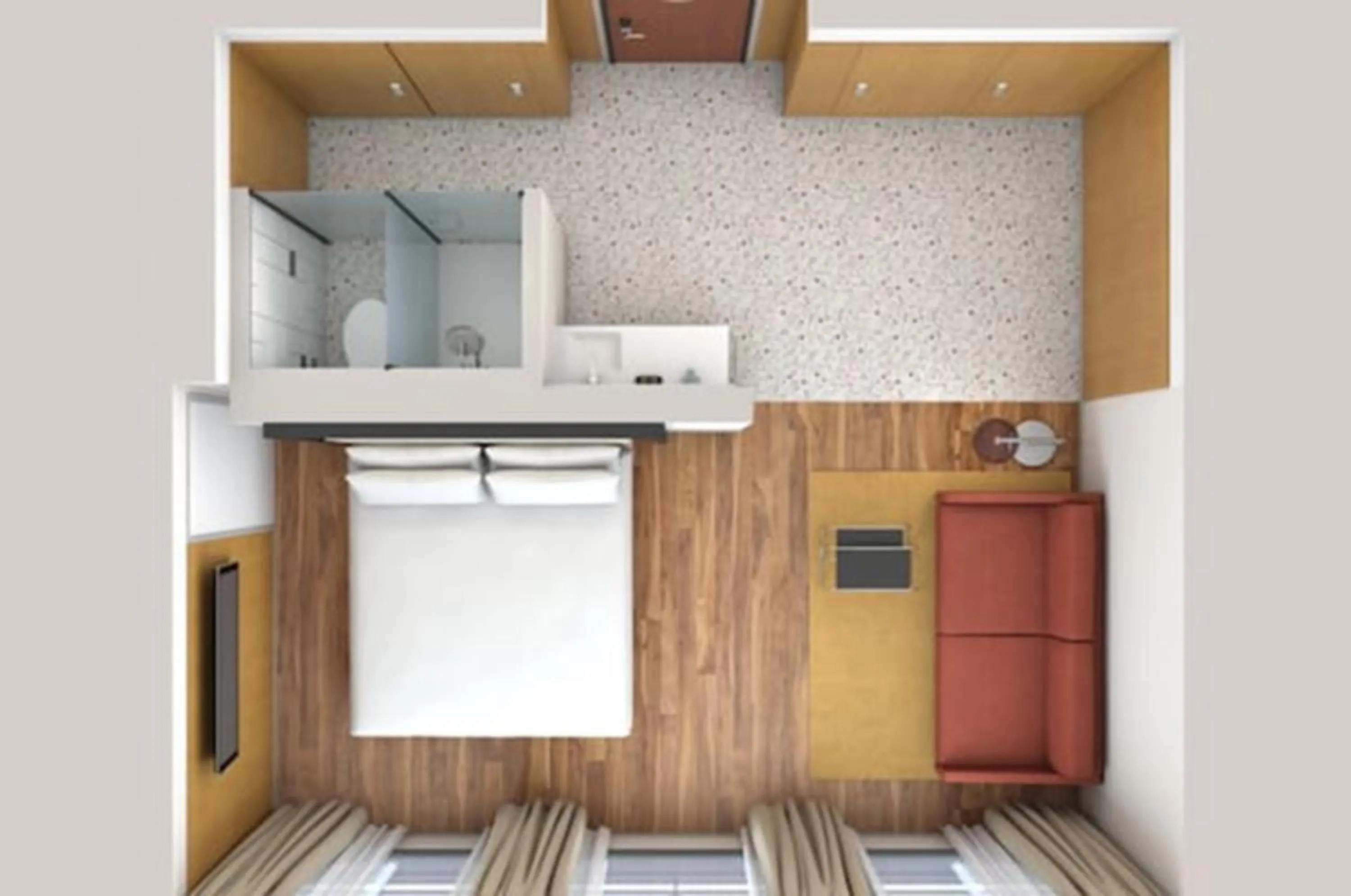 Bedroom in Motto By Hilton Rotterdam Blaak