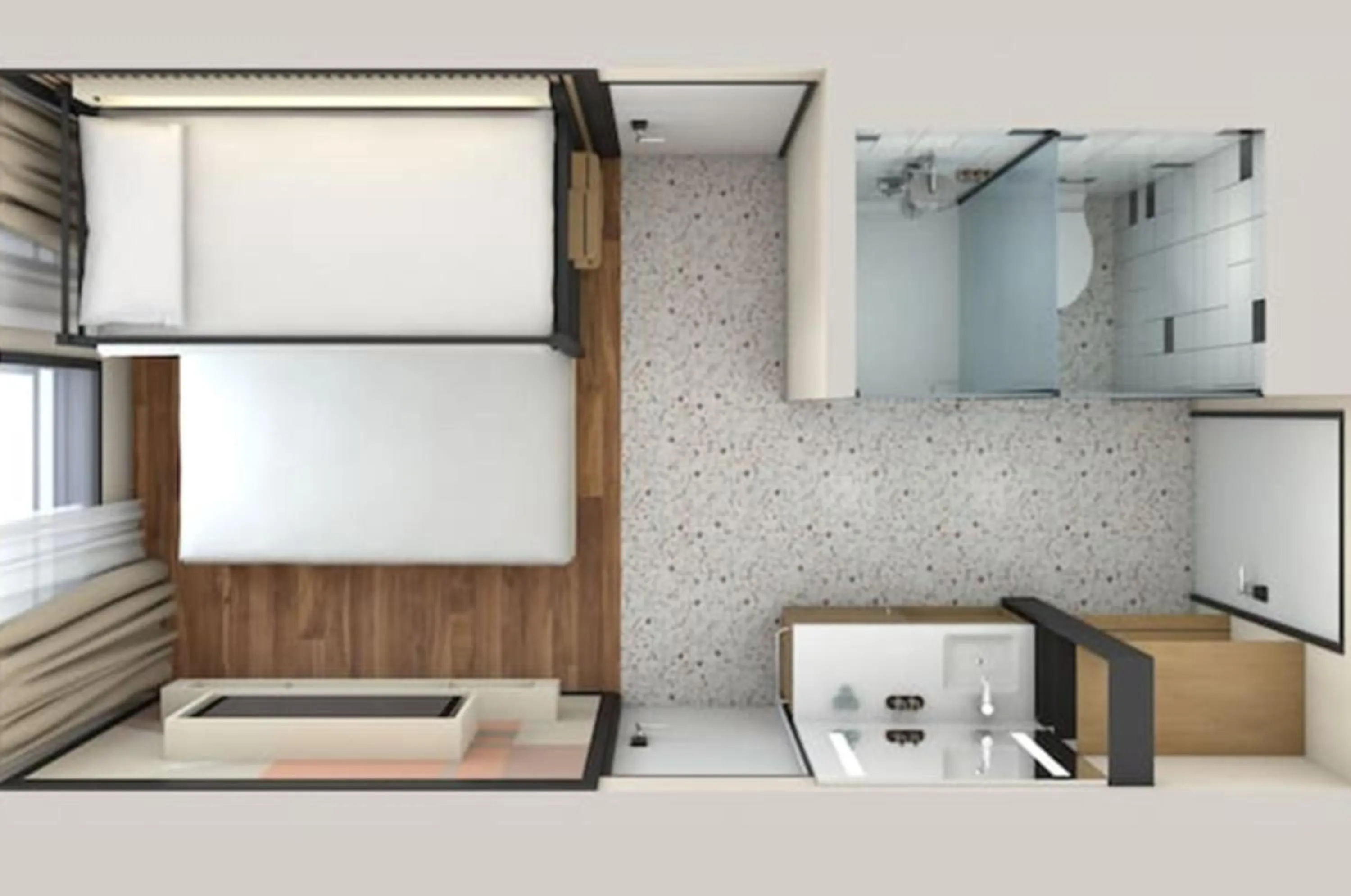 Bedroom in Motto By Hilton Rotterdam Blaak