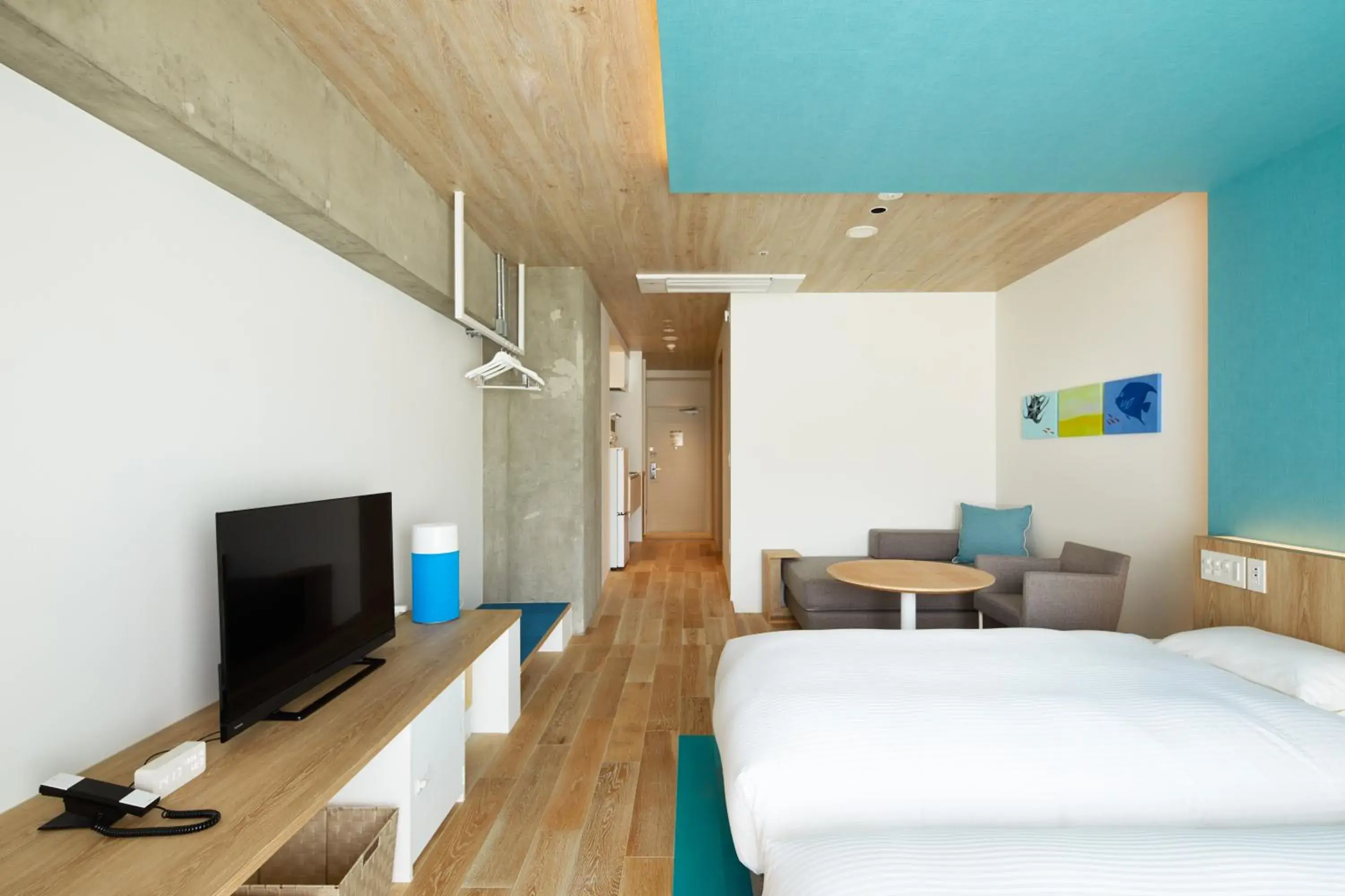 Triple Room with Kitchen, Microwave and Washing machine - Non Smoking in BEB5 Okinawa Seragaki by Hoshino Resorts Triple Room with Kitchen, Microwave and Washing machine - Non Smoking in BEB5 Okinawa Seragaki by Hoshino Resorts