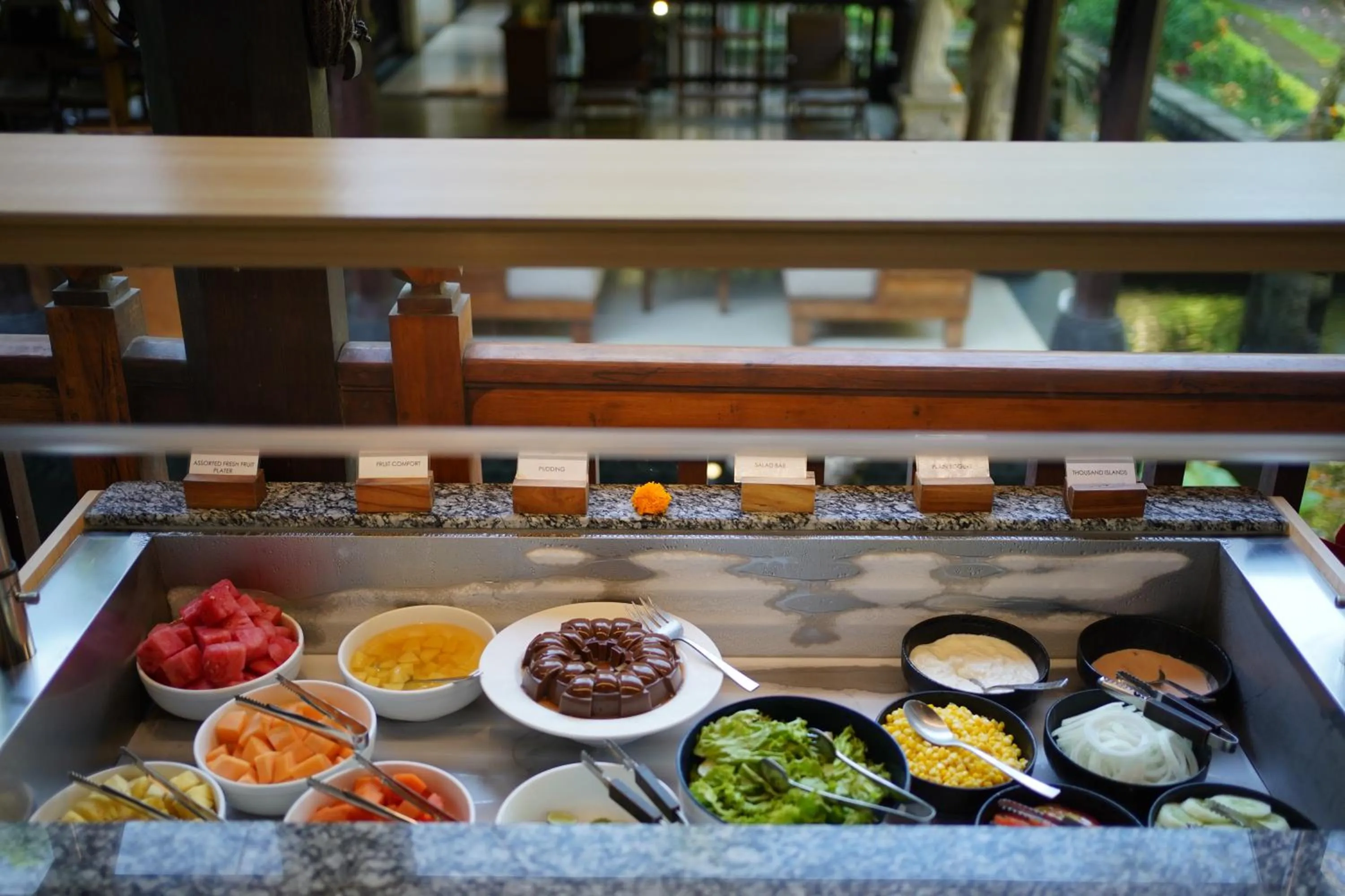 Breakfast in The Lokha Ubud Resort, Villas & SPA