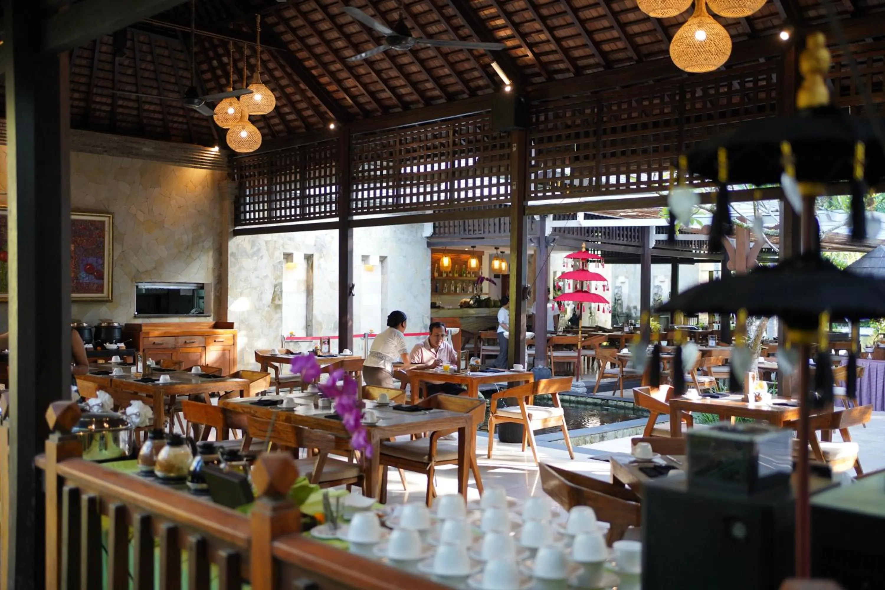 Restaurant/places to eat in The Lokha Ubud Resort, Villas & SPA