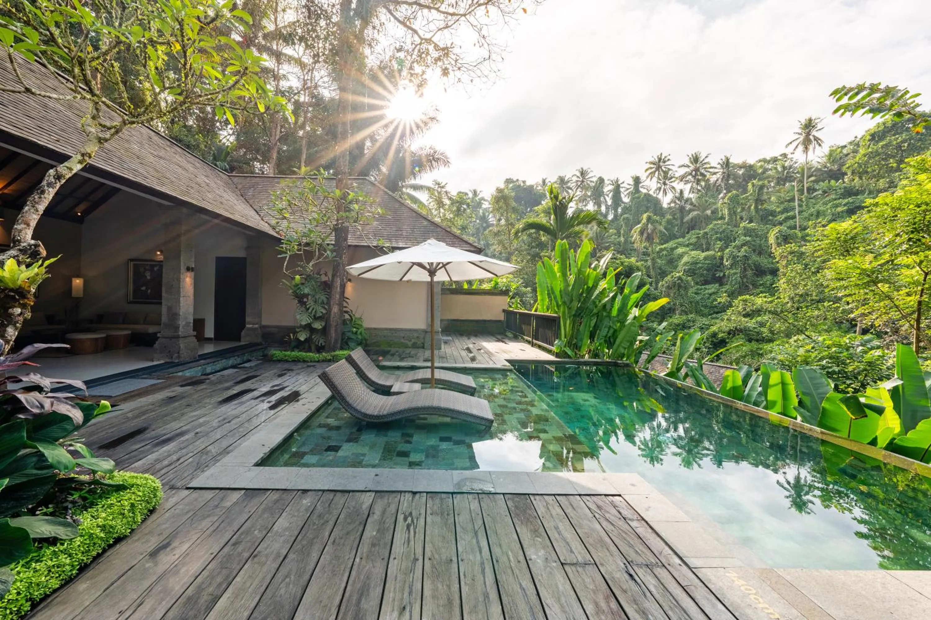 Swimming pool in The Lokha Ubud Resort, Villas & SPA