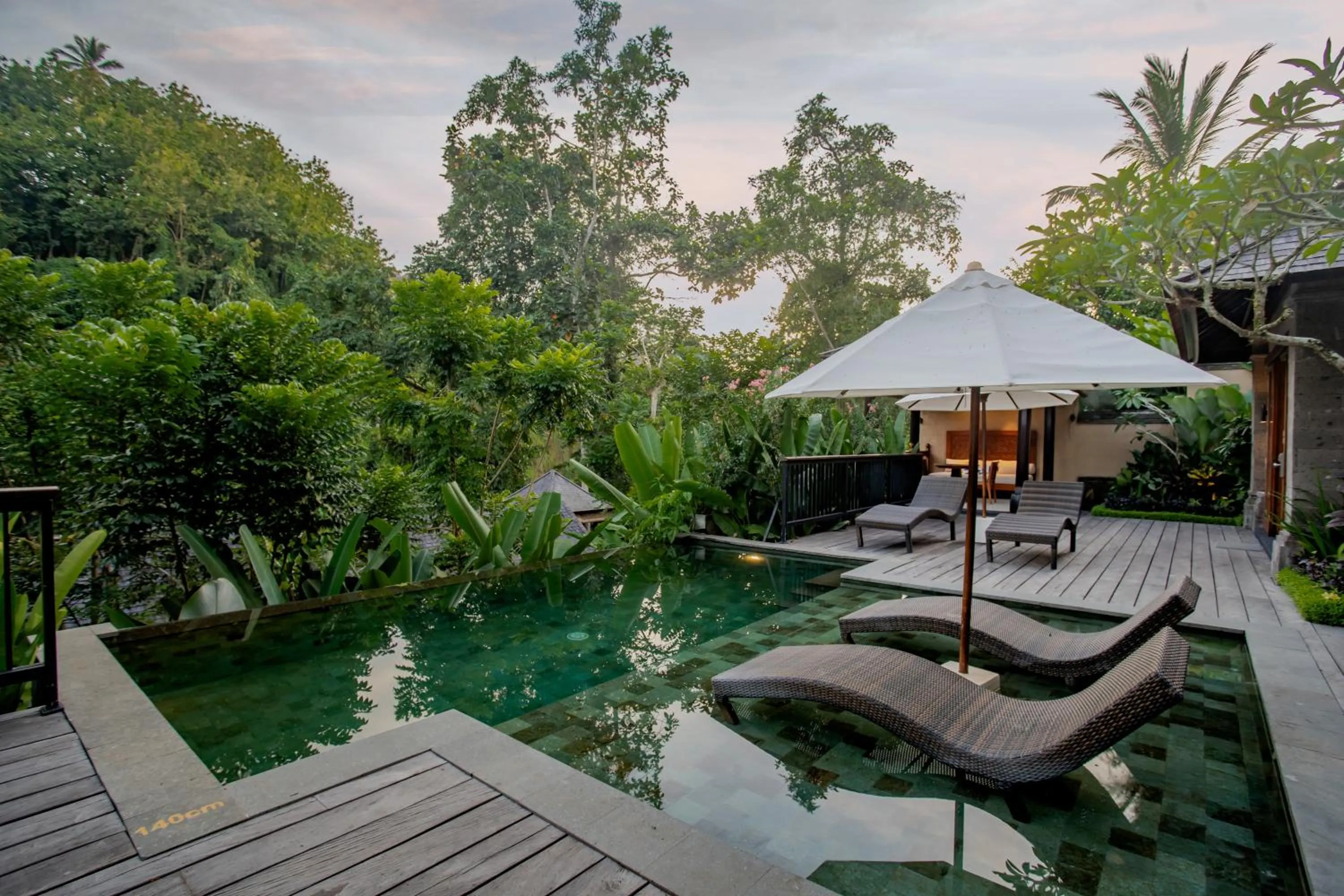 Natural landscape in The Lokha Ubud Resort, Villas & SPA
