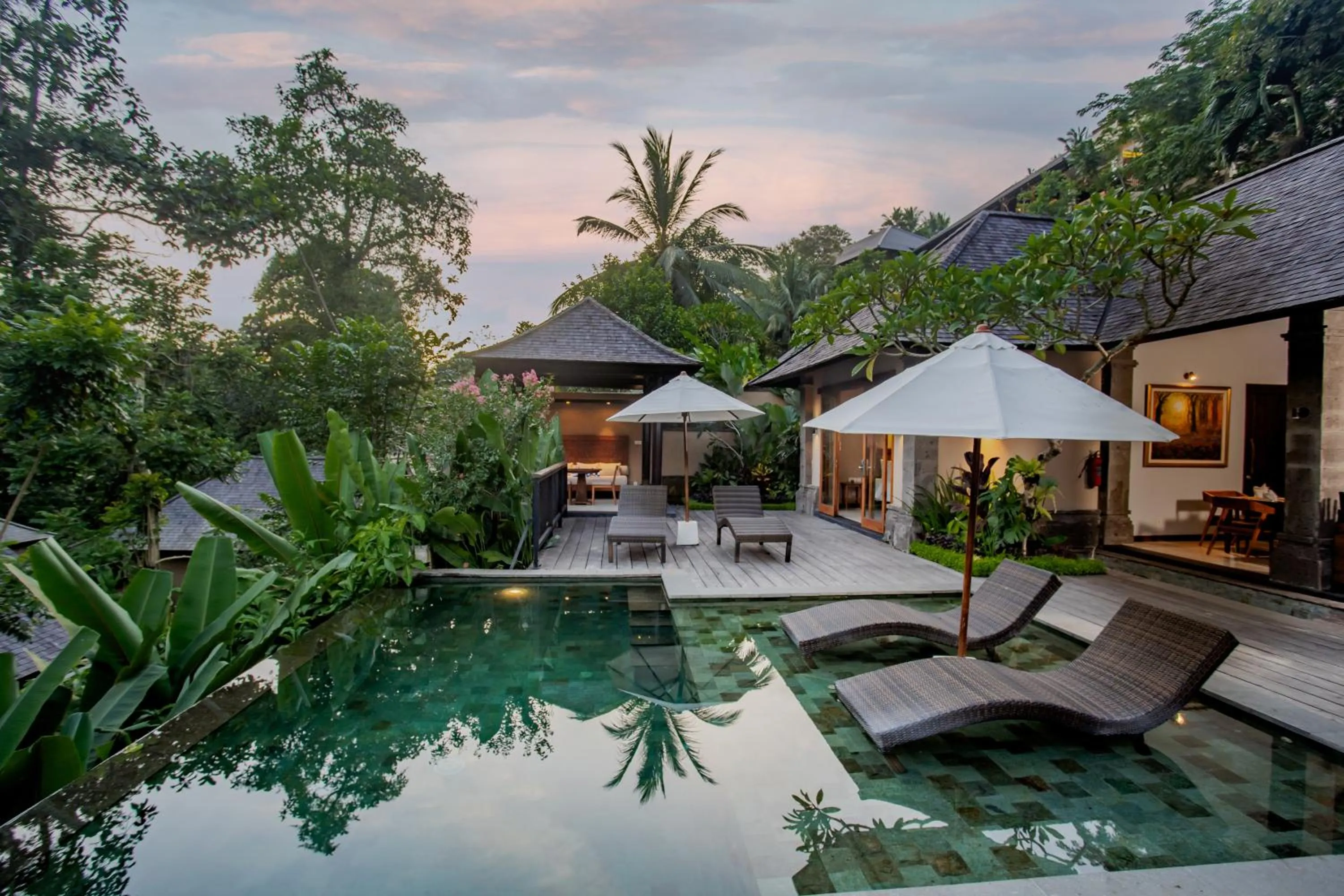 Swimming pool in The Lokha Ubud Resort, Villas & SPA