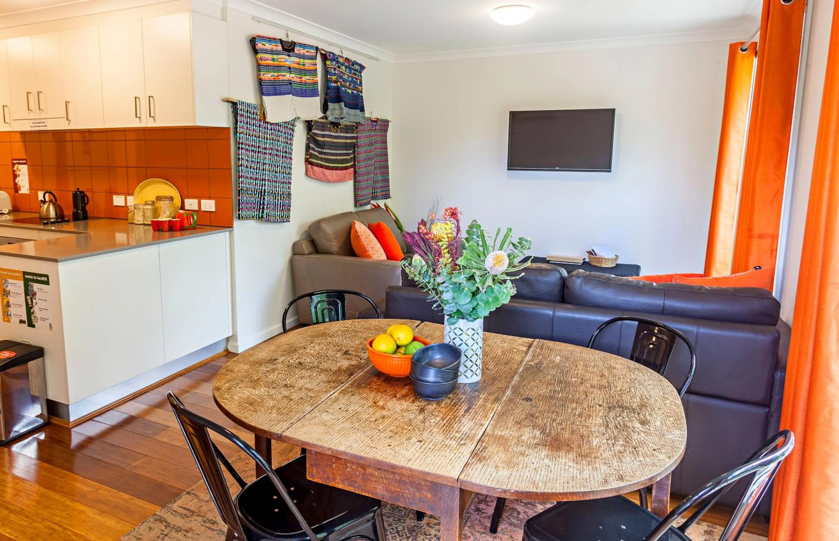 Dining Area in One of a Kind Apartments