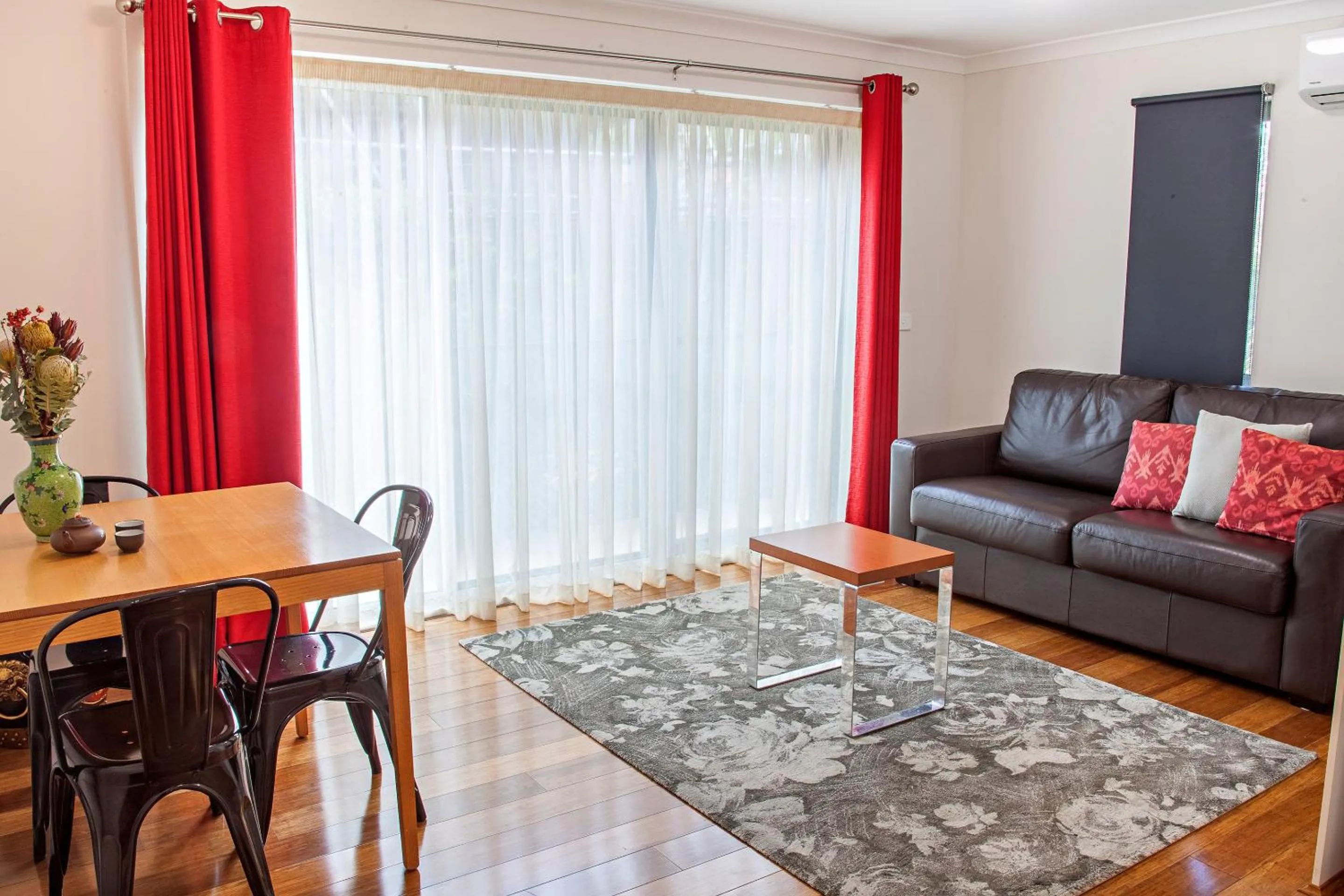 Living room, Seating Area in One of a Kind Apartments