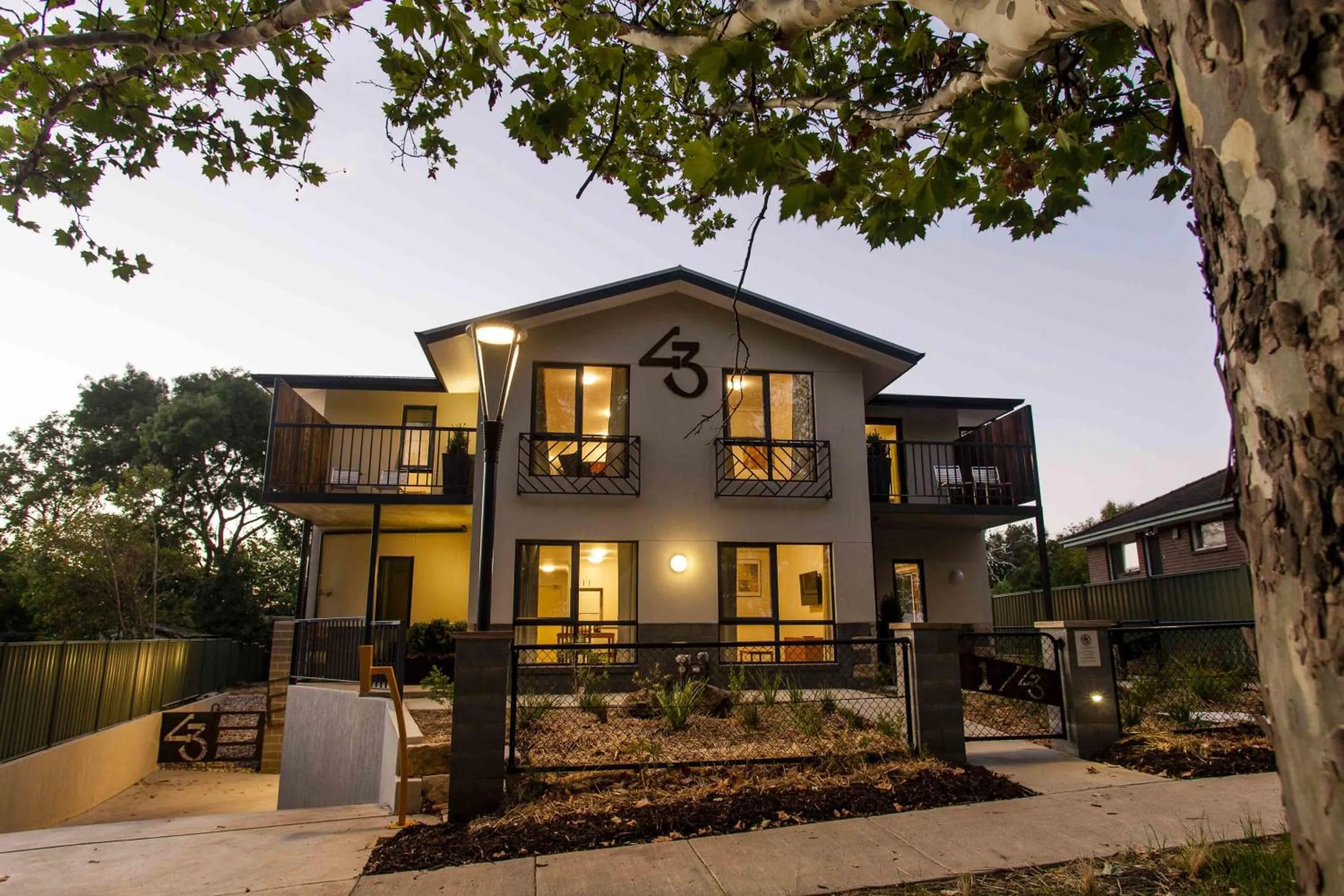 Facade/entrance, Property Building in One of a Kind Apartments