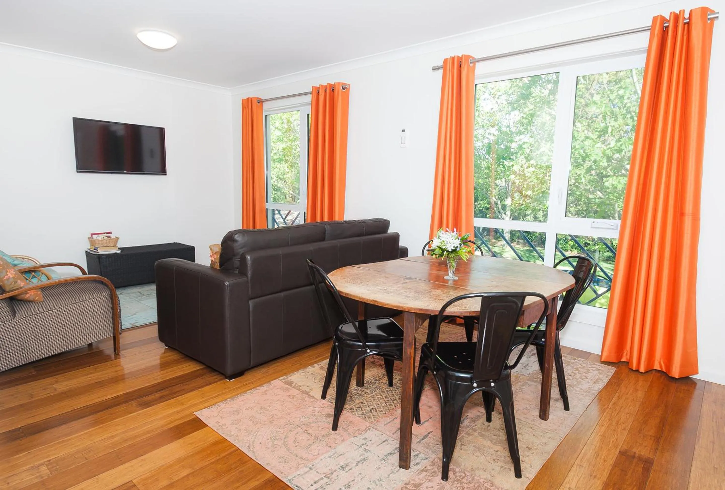 Dining Area in One of a Kind Apartments