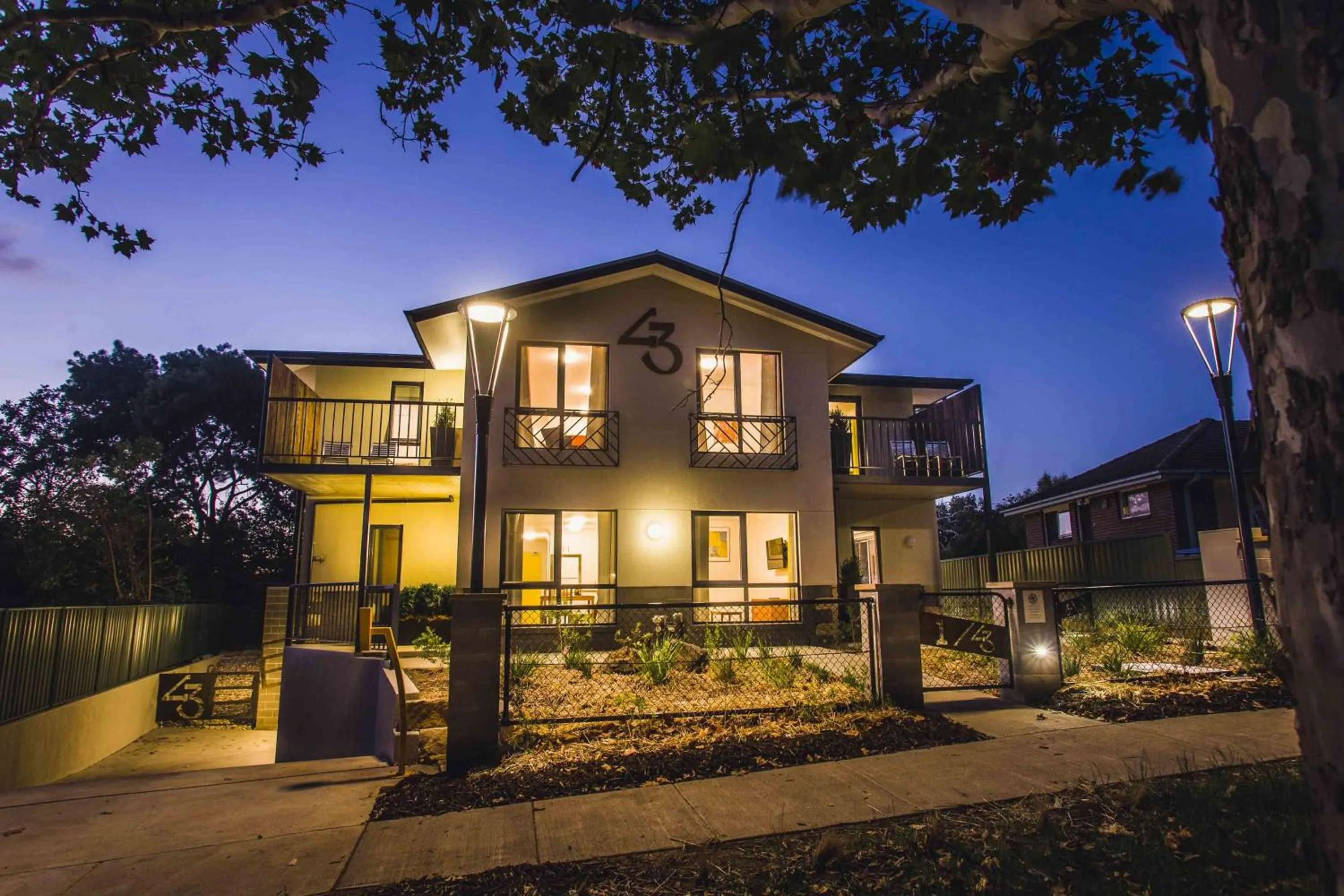 Facade/entrance, Property Building in One of a Kind Apartments