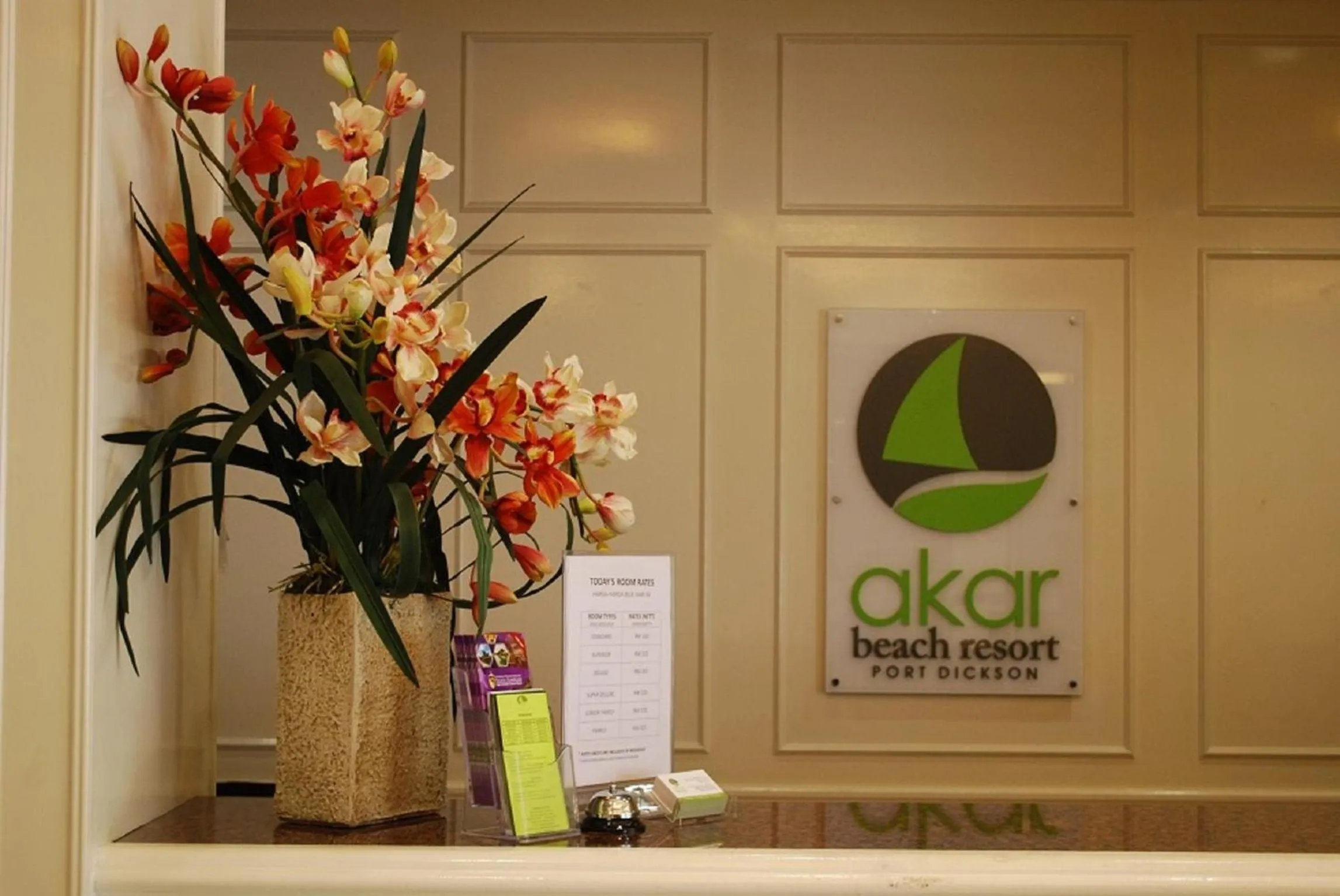 Decorative detail in Akar Beach Resort