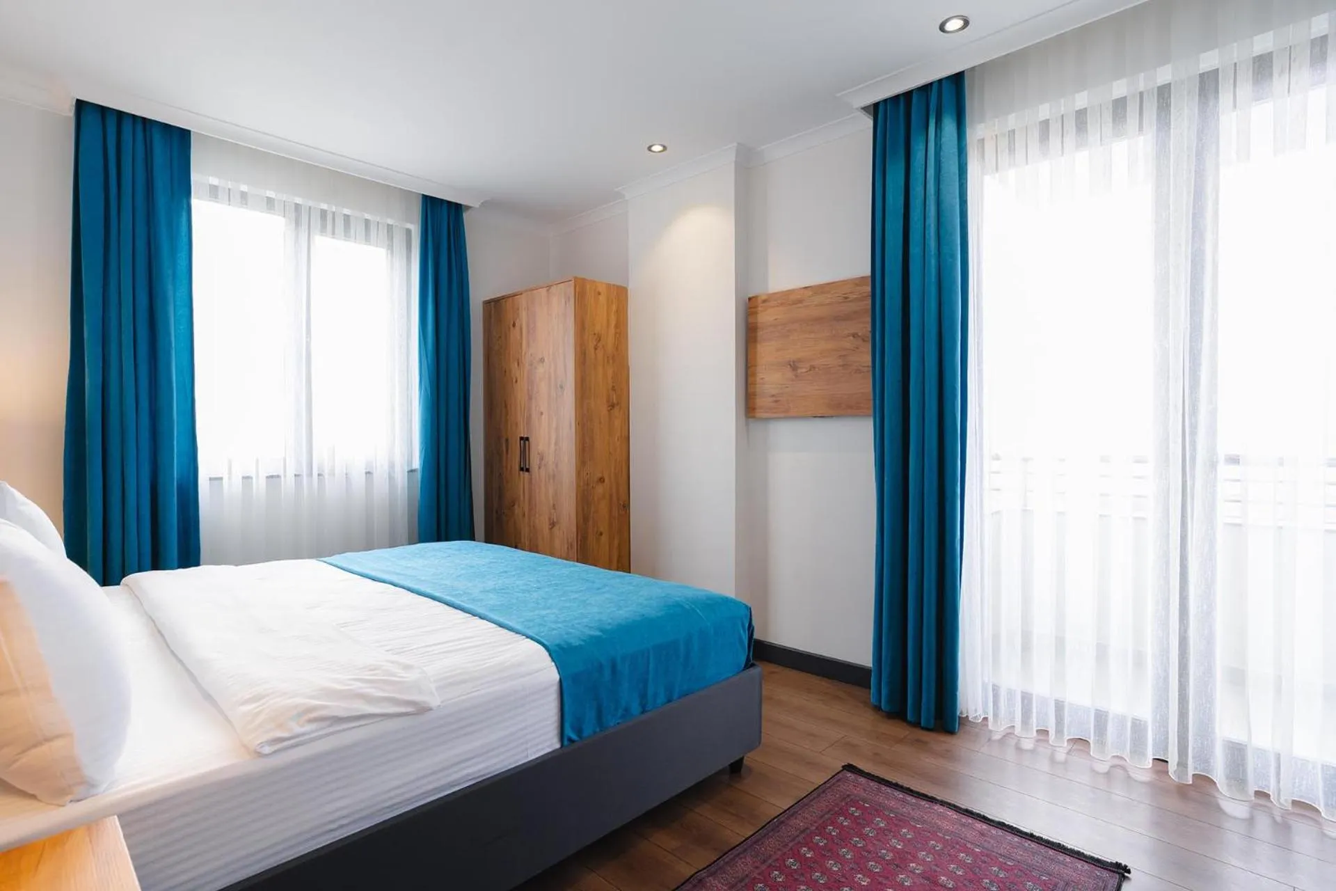 Bed in Berlin Suite Hotel Trabzon