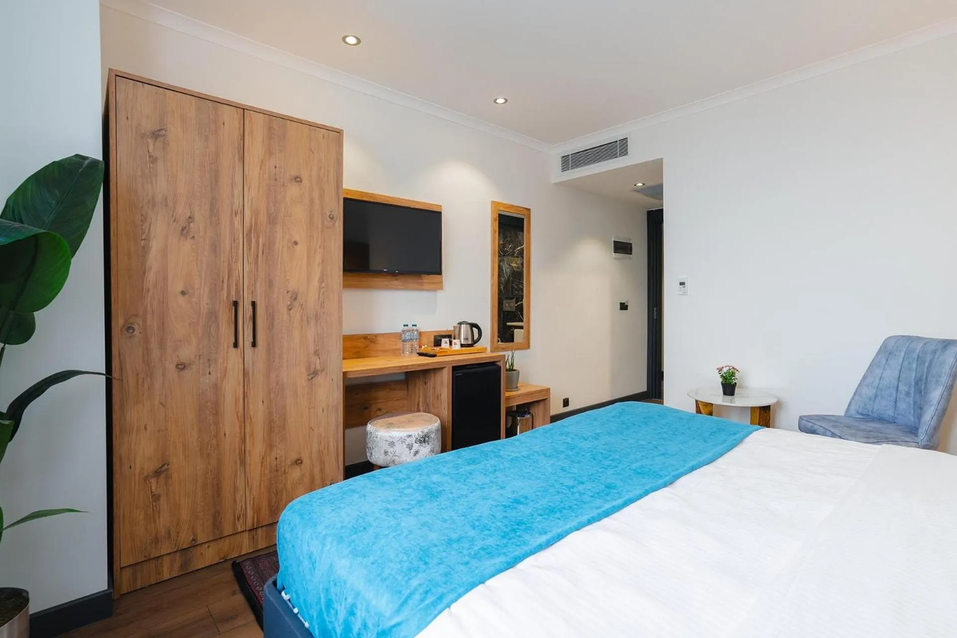 Bed in Berlin Suite Hotel Trabzon