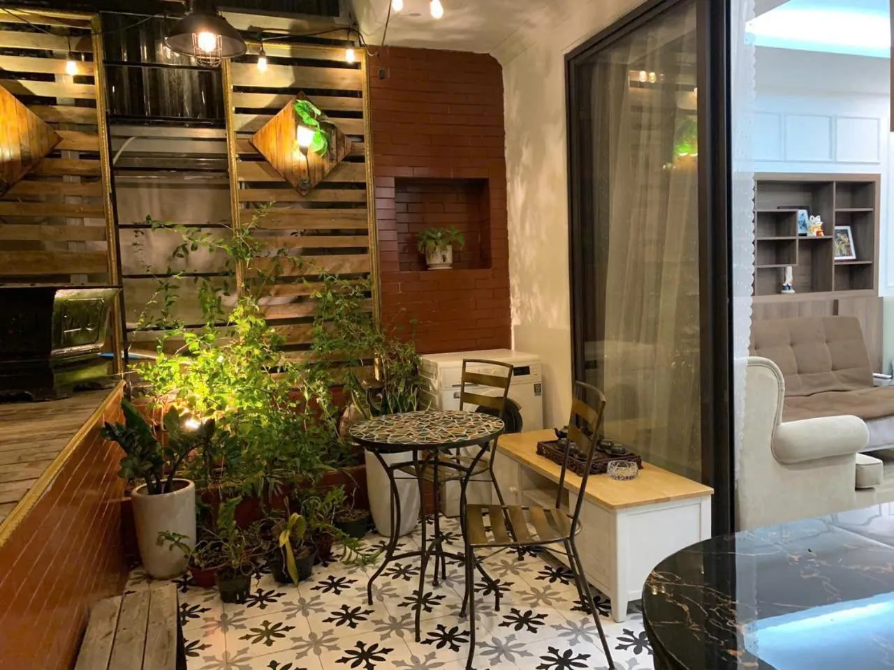 Balcony/Terrace in Art Hotel Ha Noi