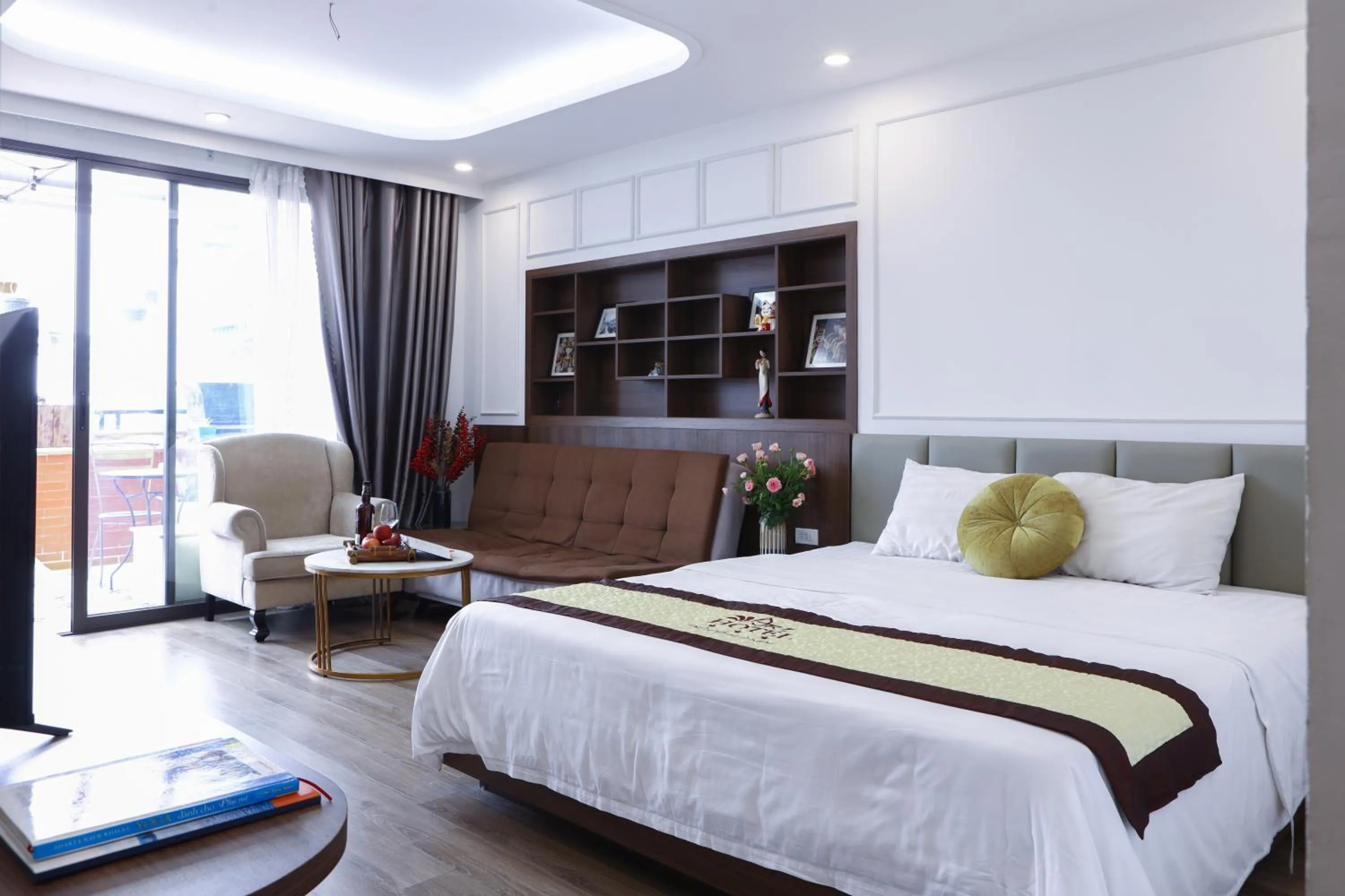 Bedroom, Bed in Art Hotel Ha Noi