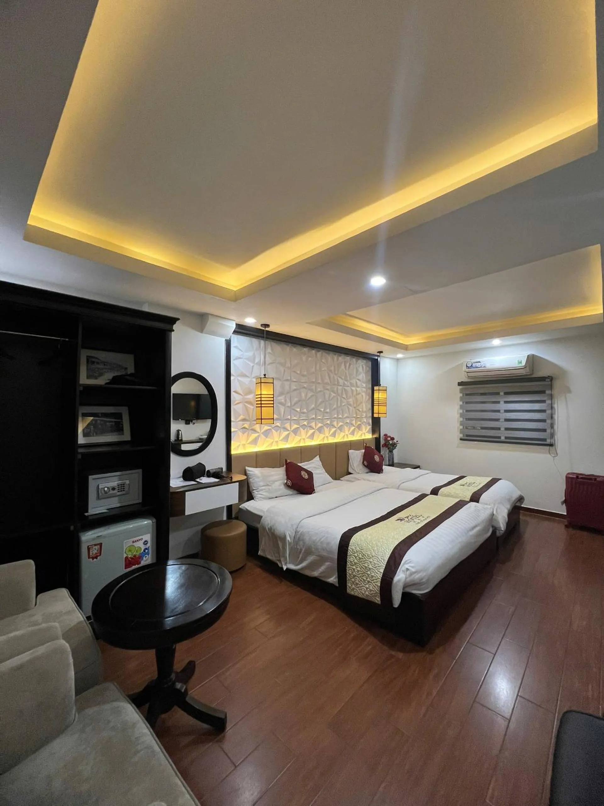 Bed in Art Hotel Ha Noi