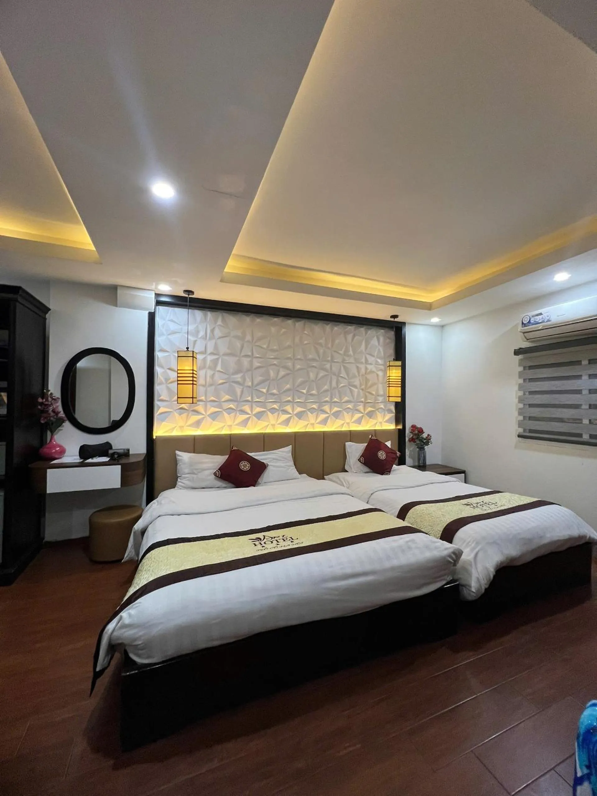 Bed in Art Hotel Ha Noi