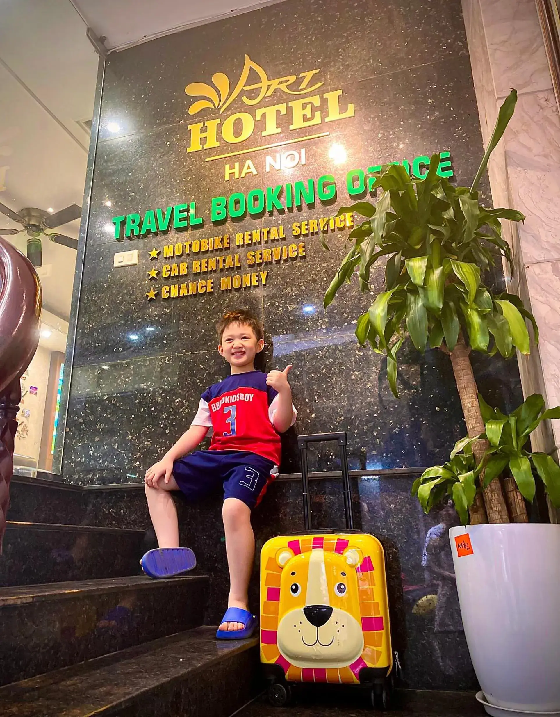 Property building in Art Hotel Ha Noi Property building in Art Hotel Ha Noi