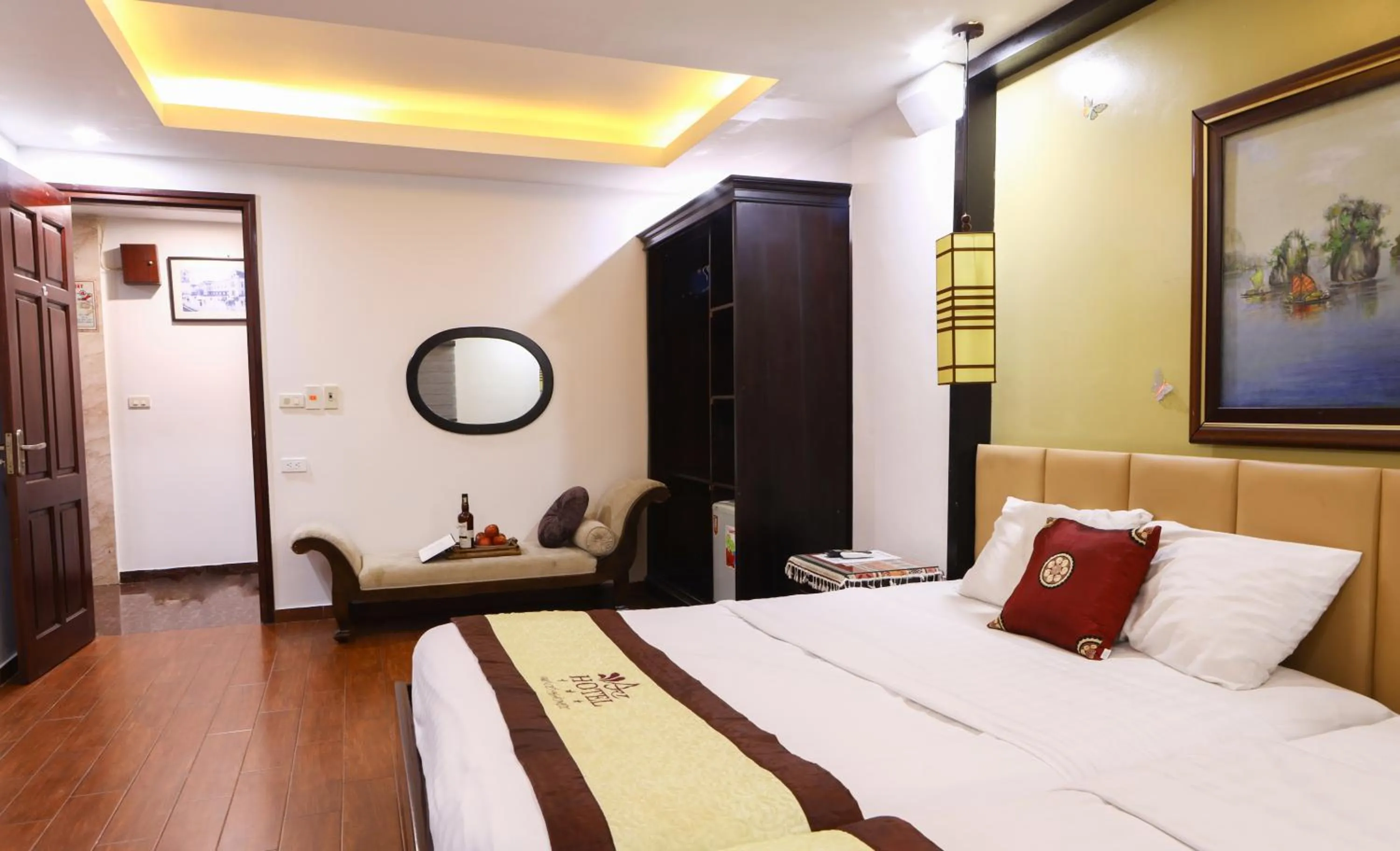 Bedroom, Bed in Art Hotel Ha Noi
