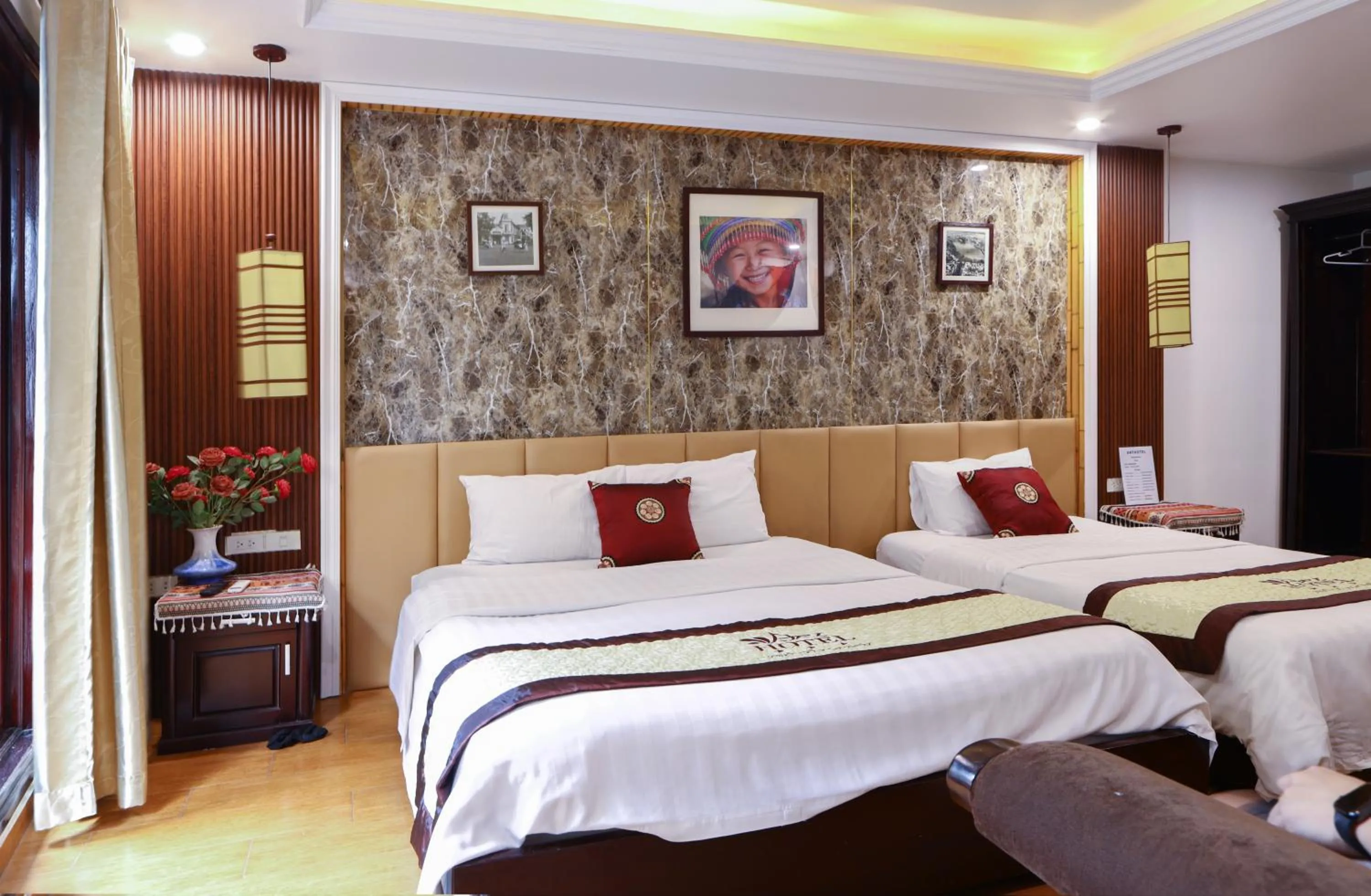 Bedroom, Bed in Art Hotel Ha Noi