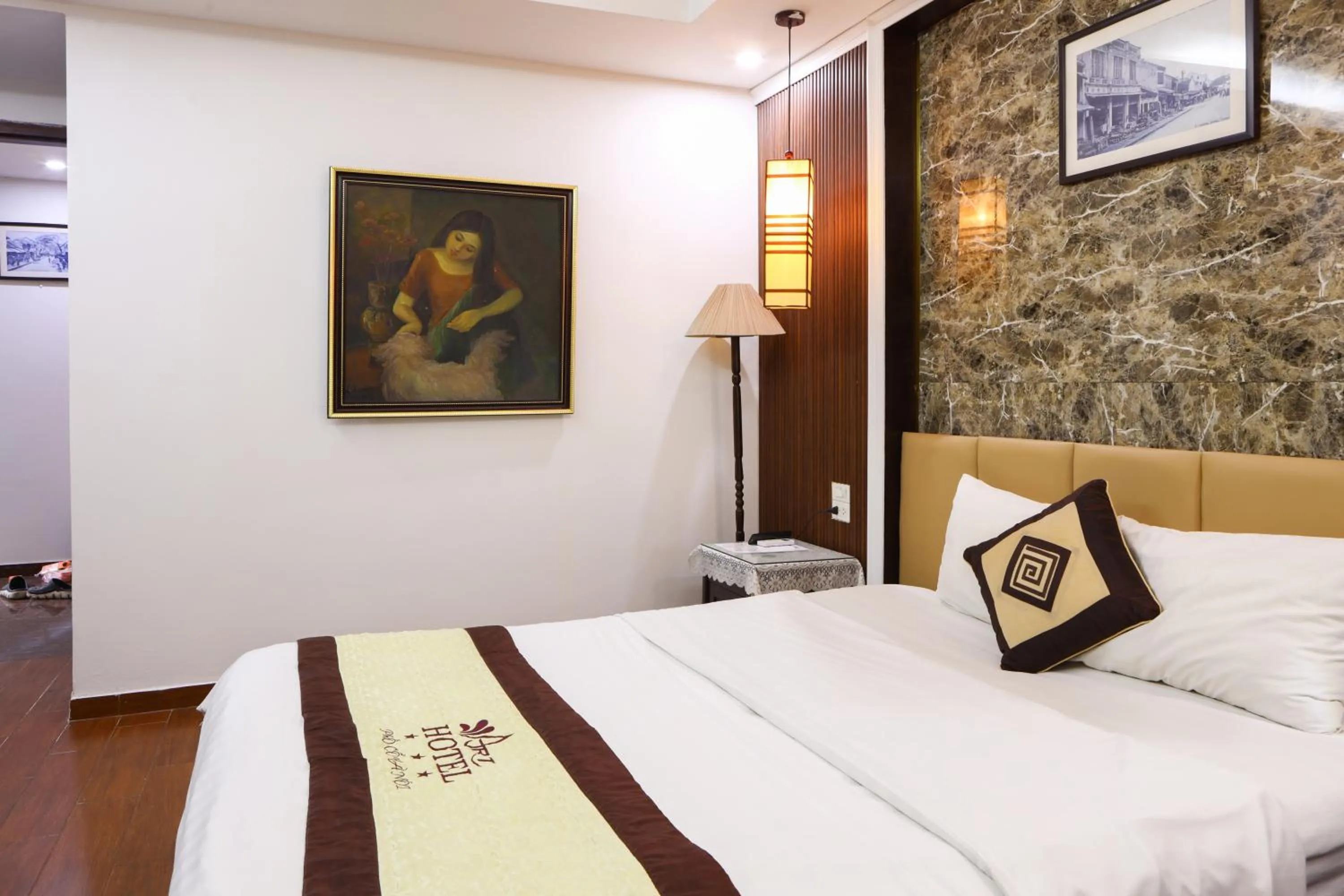Bedroom, Bed in Art Hotel Ha Noi