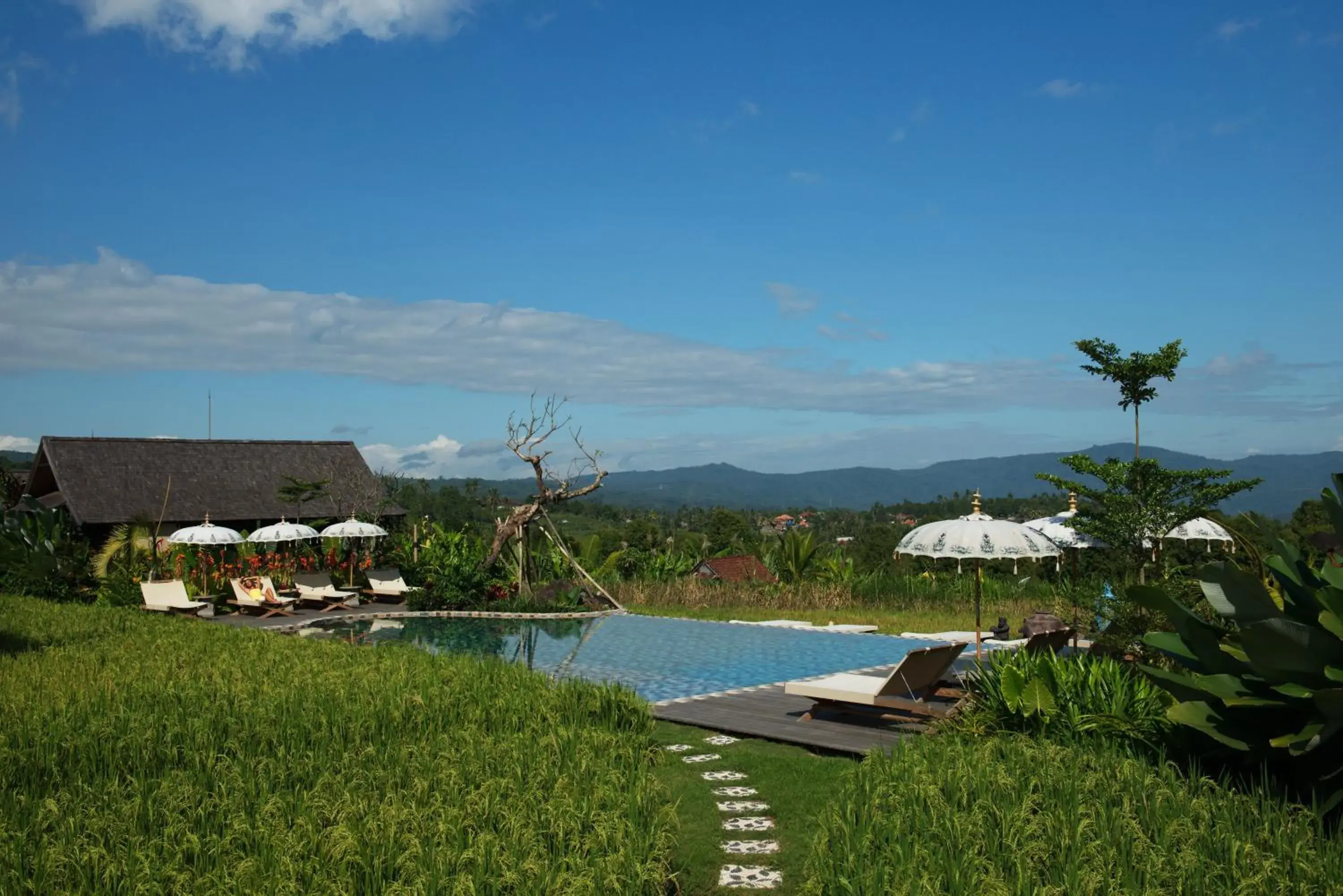 Property building in Sanak Retreat Bali Property building in Sanak Retreat Bali
