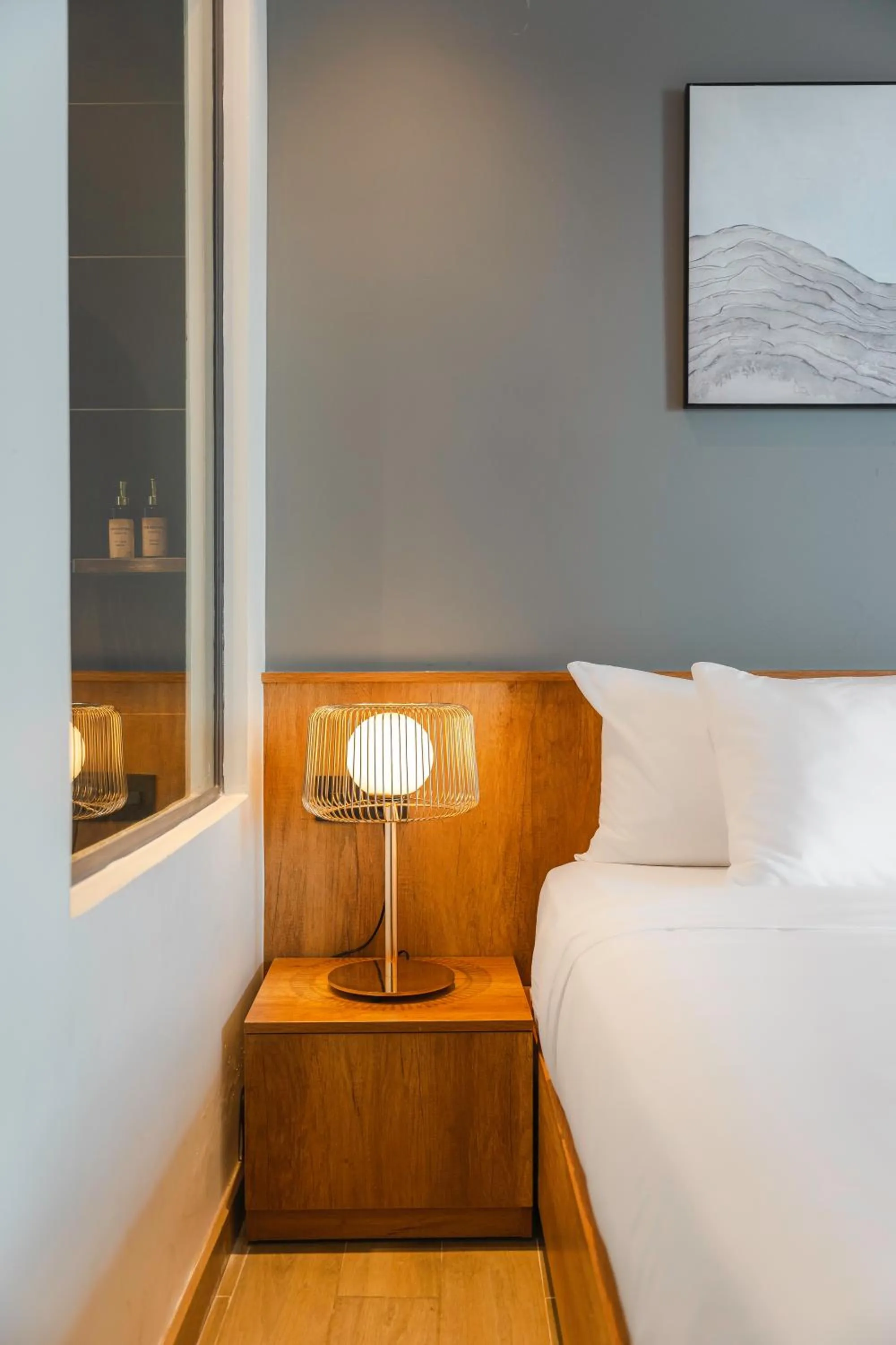 Bed in TTR Central Apart Hotel