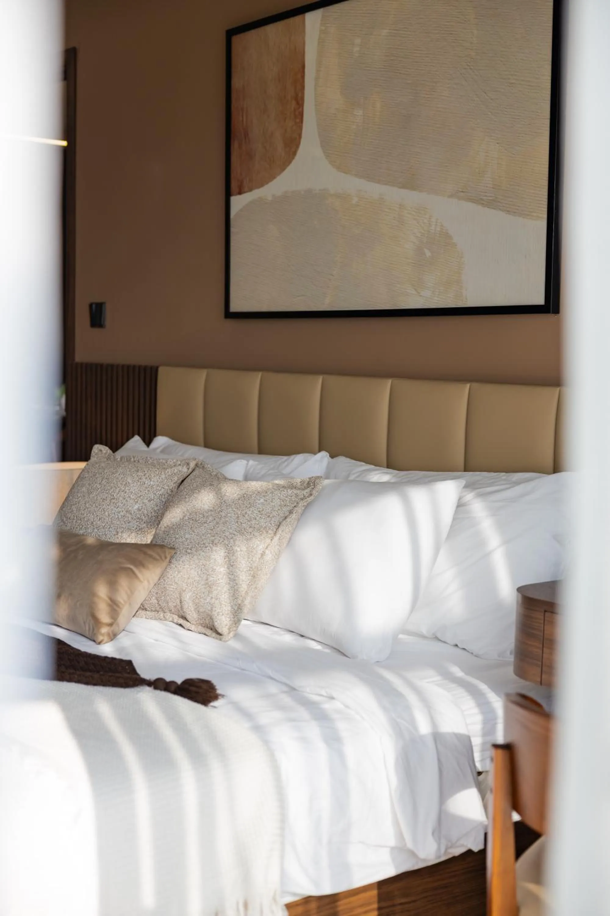 Bed in TTR Central Apart Hotel