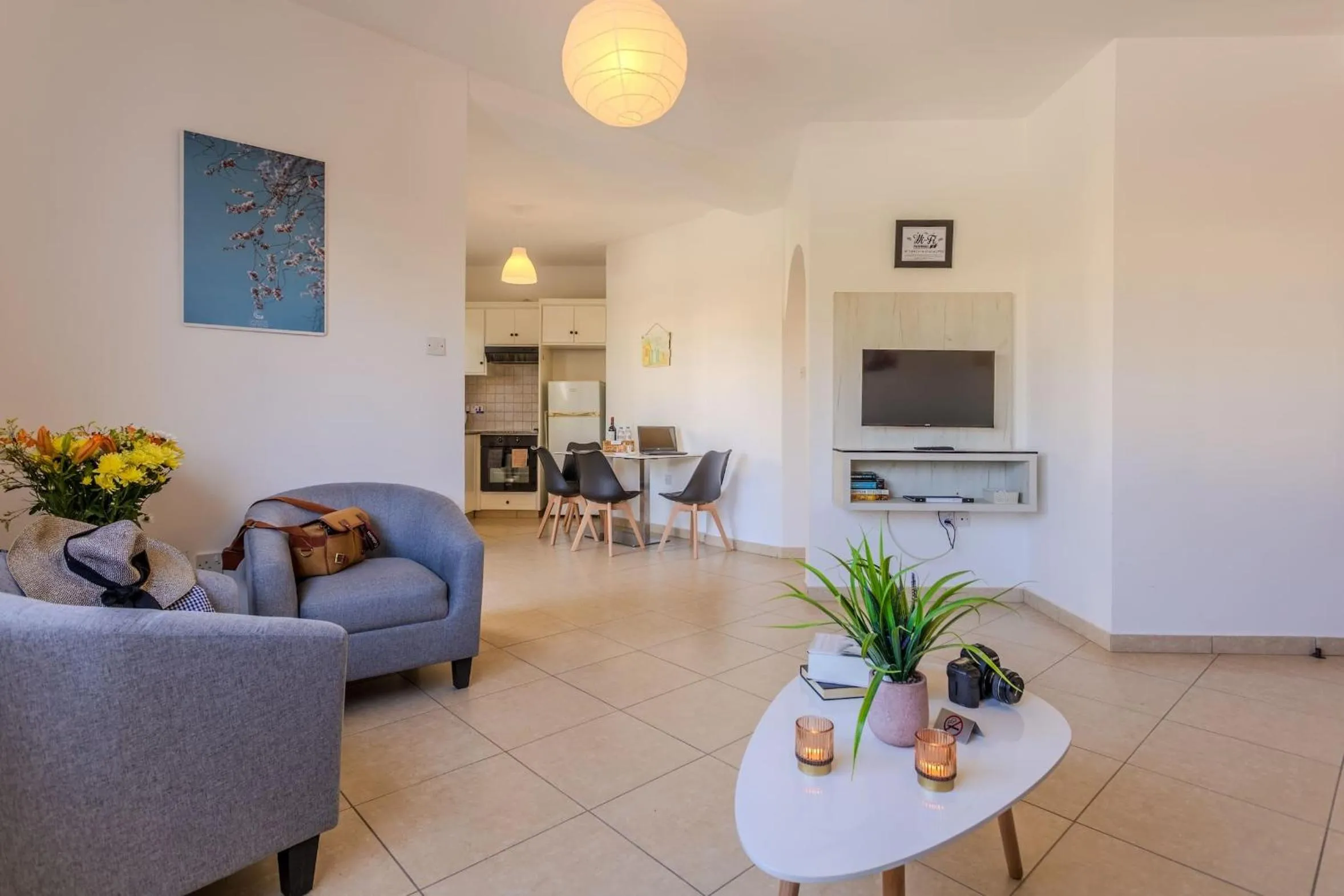 Living room in Artemis Cynthia Complex