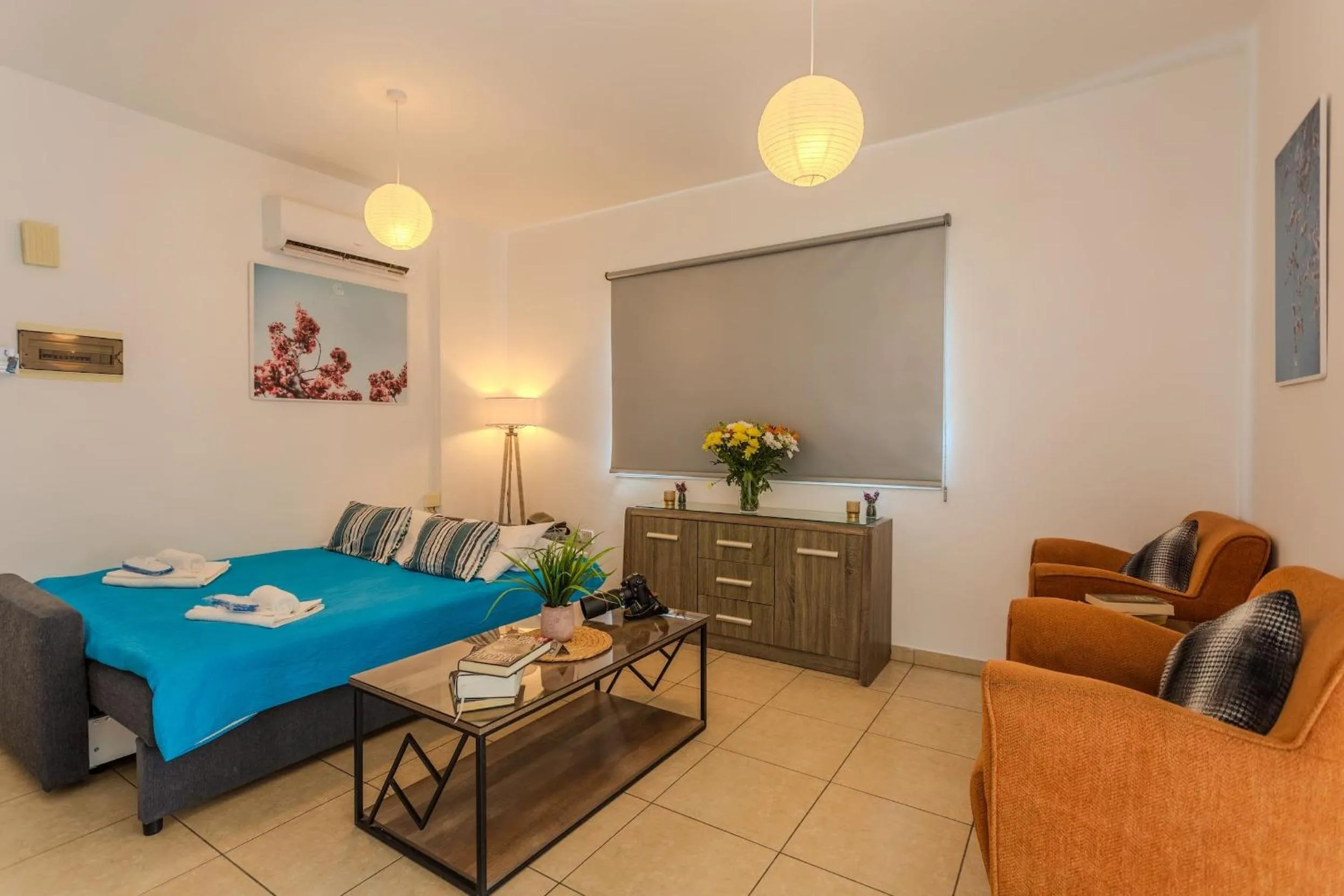 Living room in Artemis Cynthia Complex