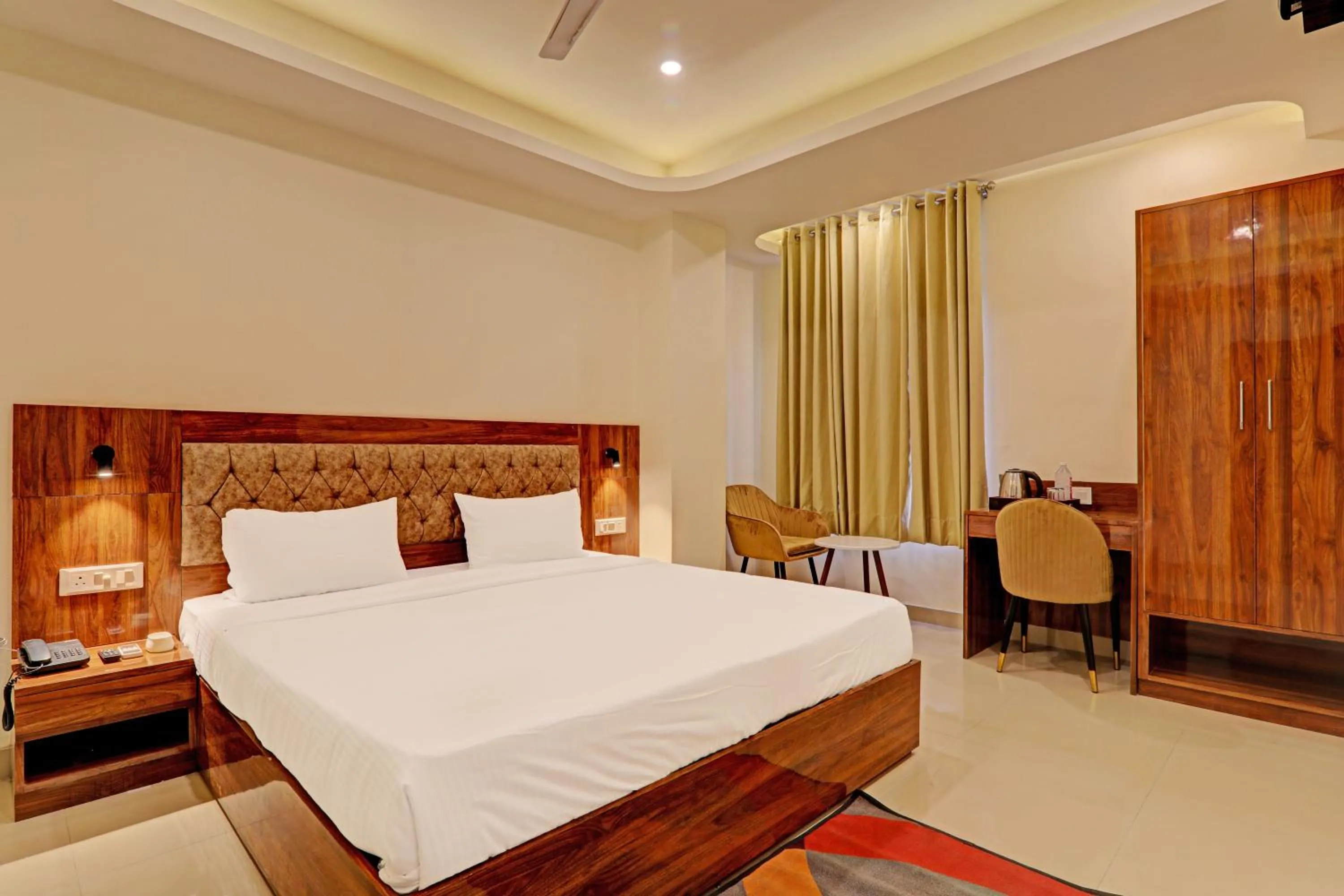 Photo of the whole room, Bed in Hotel Heera Grand