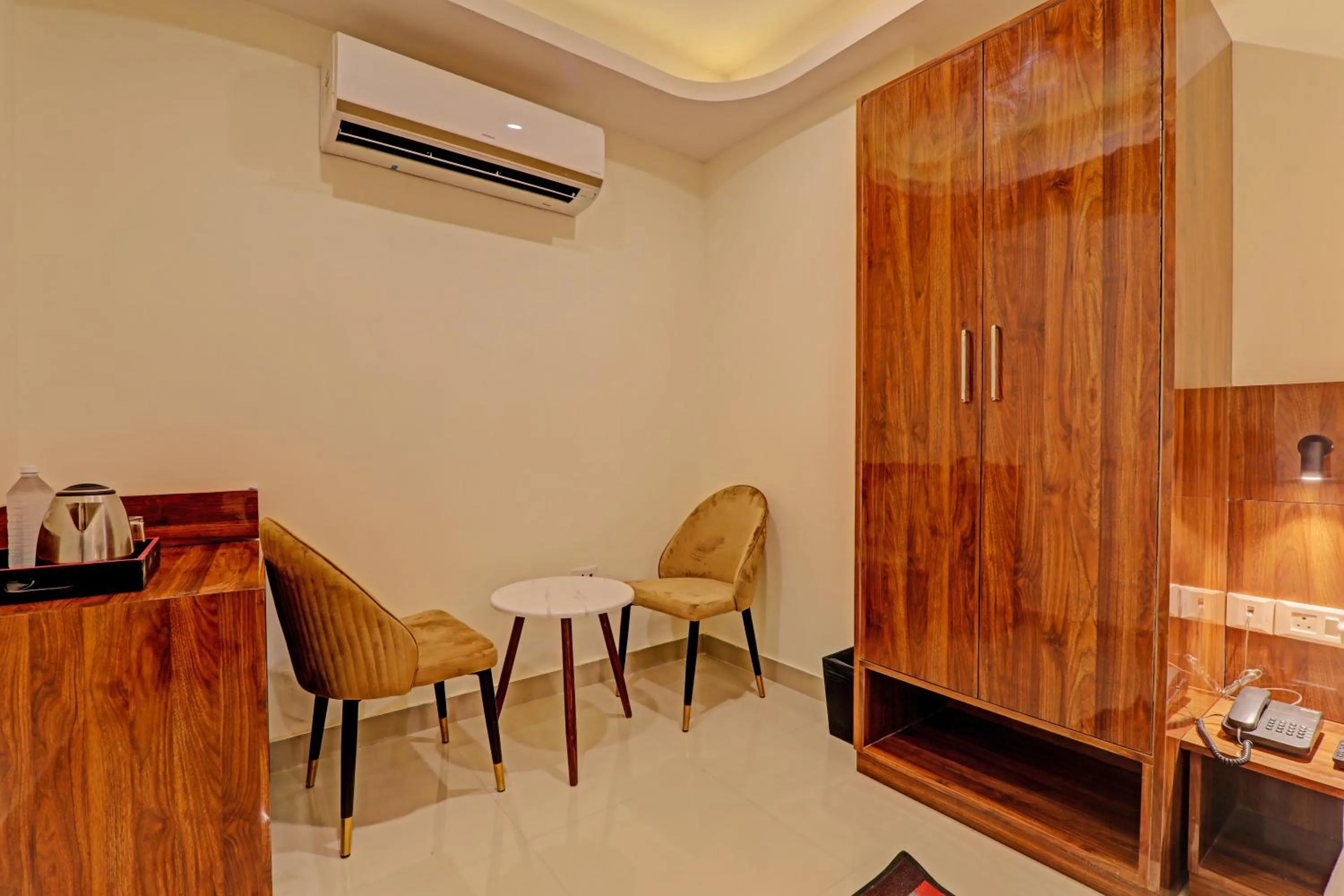 Seating area in Hotel Heera Grand