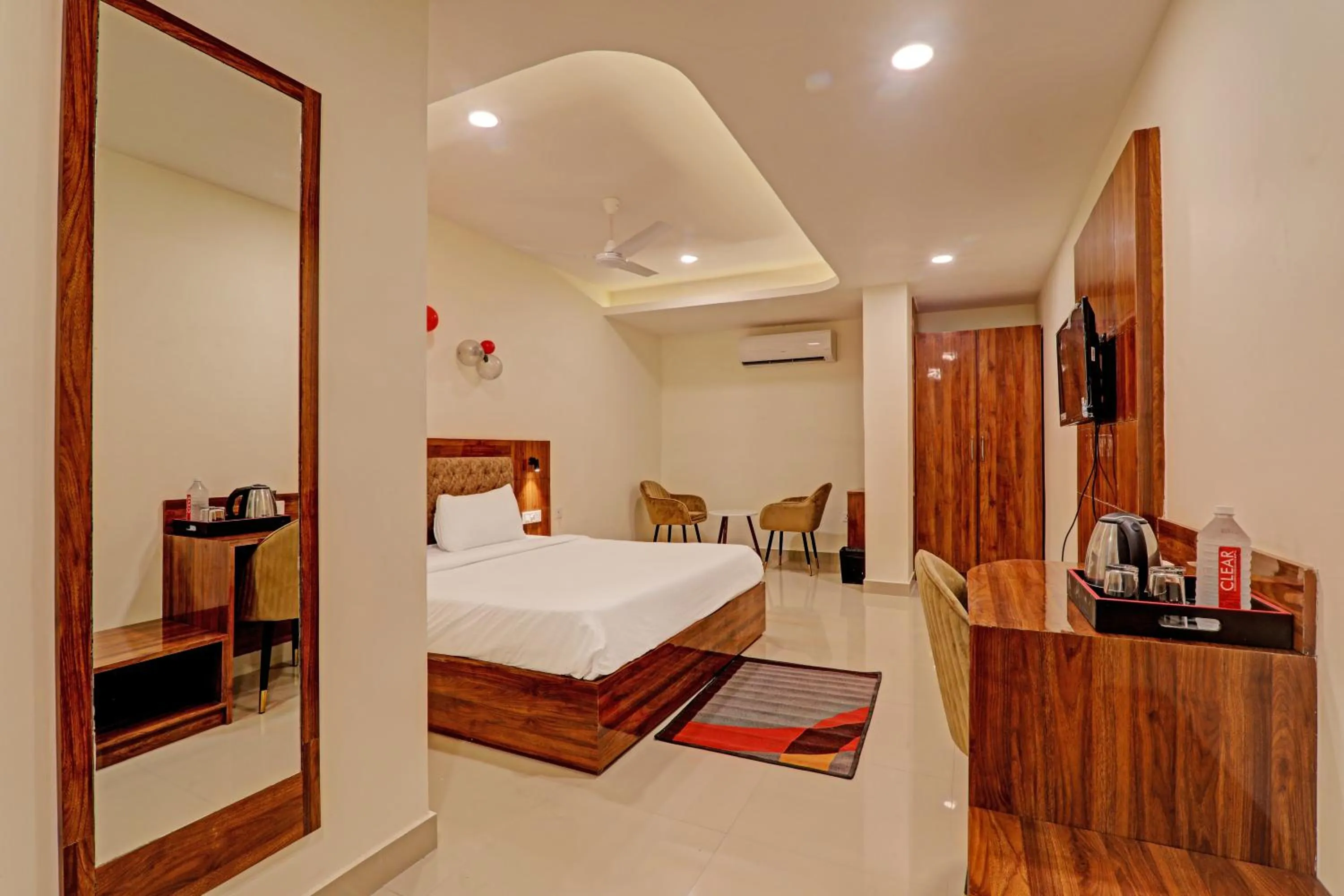 Photo of the whole room, Bed in Hotel Heera Grand