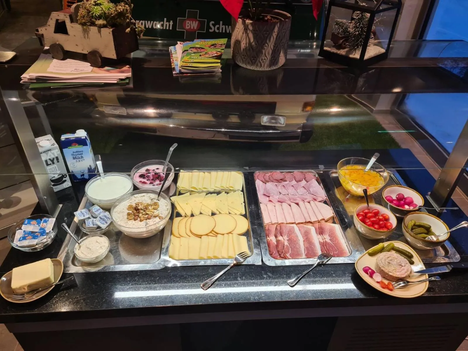 Breakfast in Gasthof Lafette