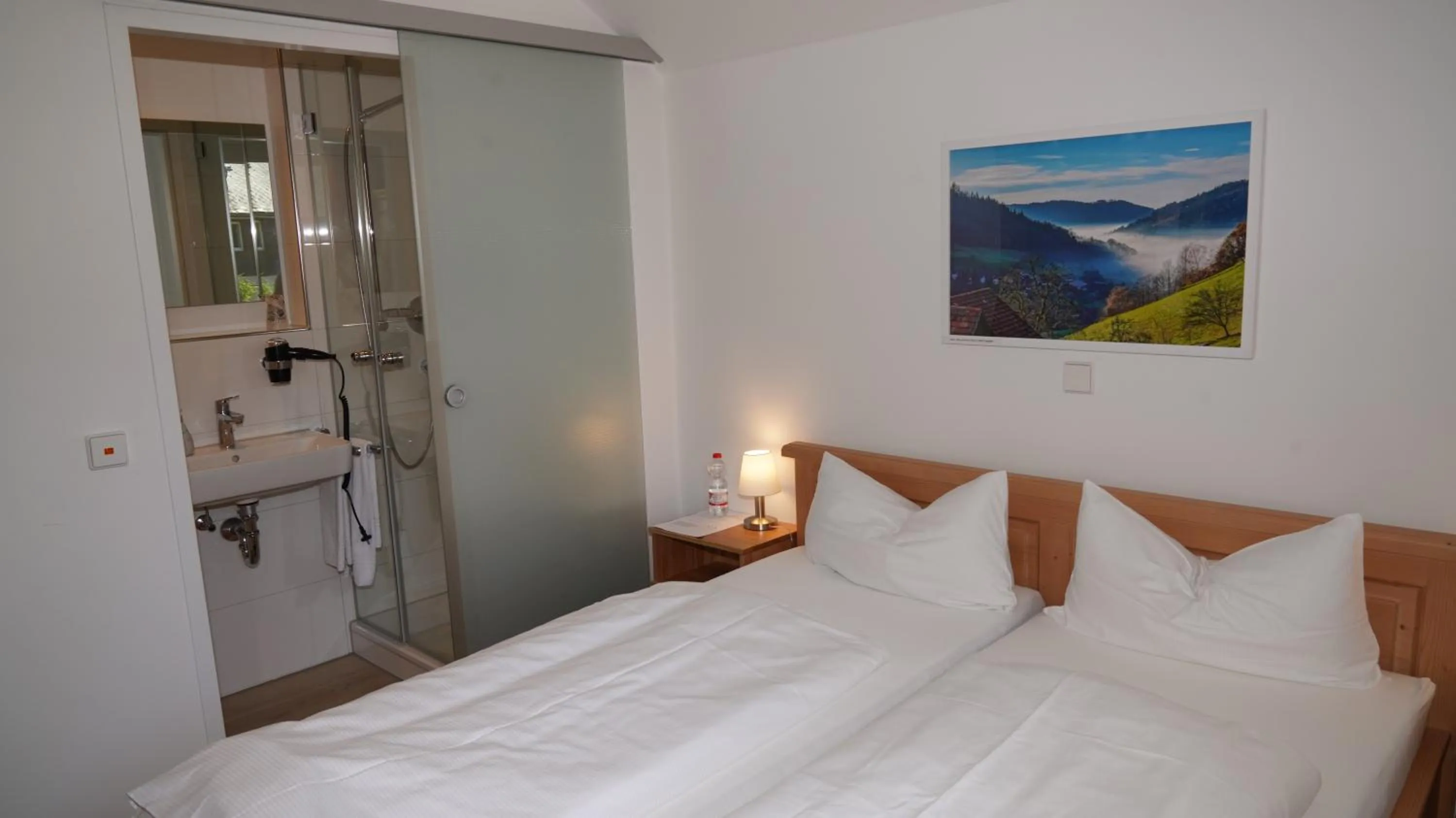 Bed in Gasthof Lafette