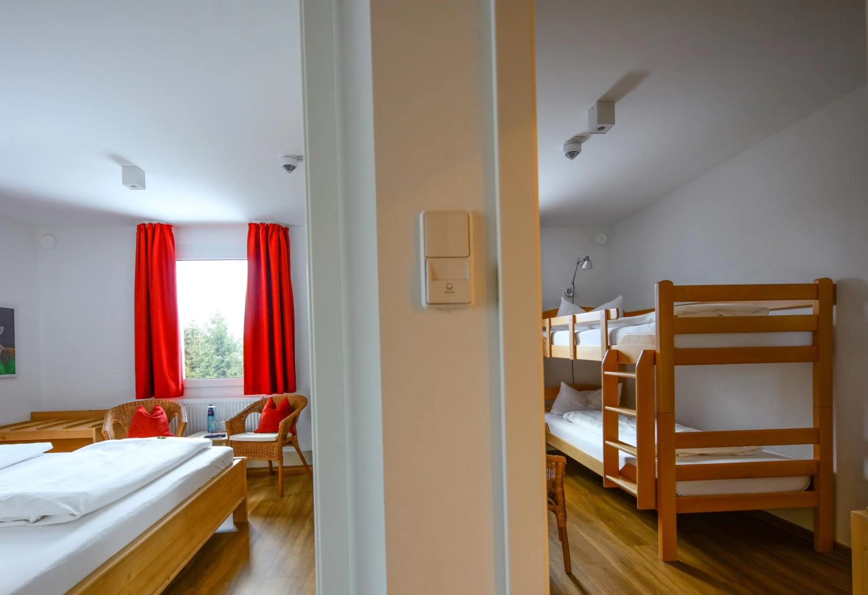 Photo of the whole room, Bed in Gasthof Lafette