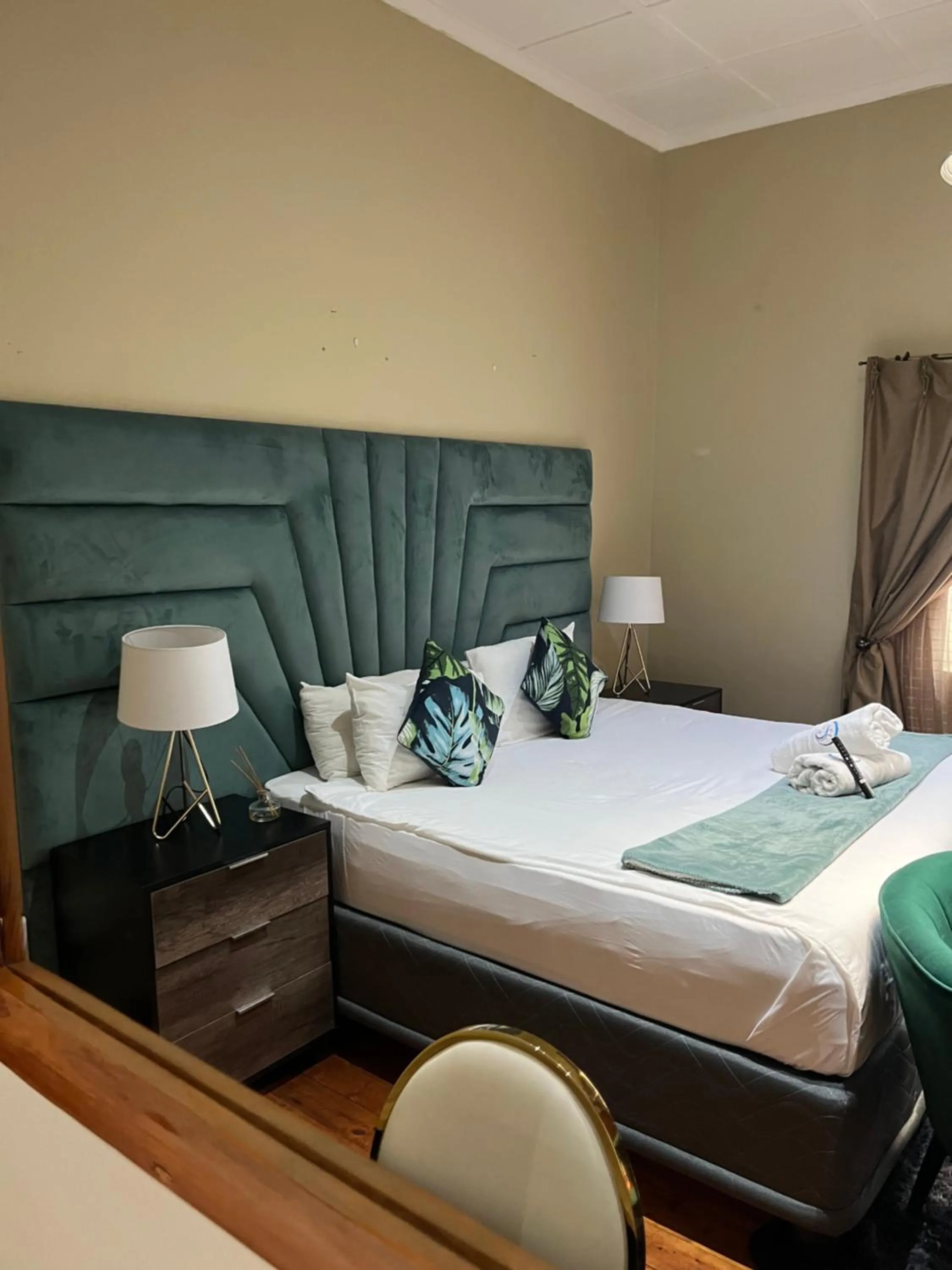 Bed in St Eve Lodge & Spa