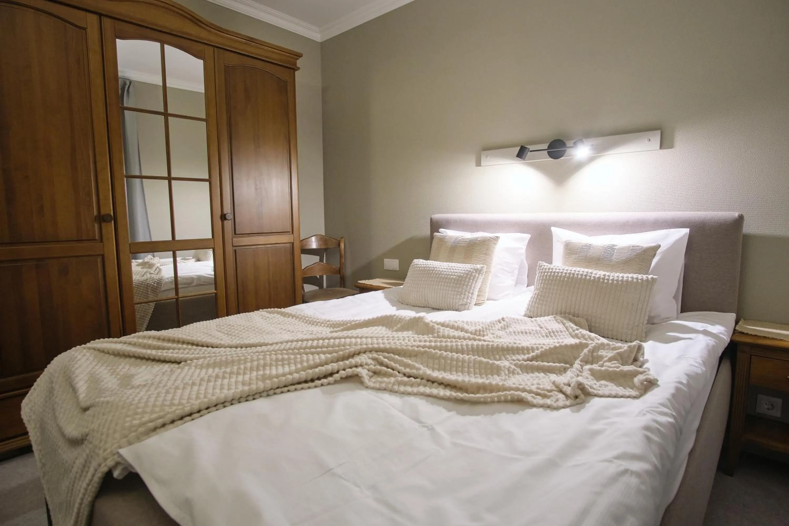 Bed in Hotel Pernigele