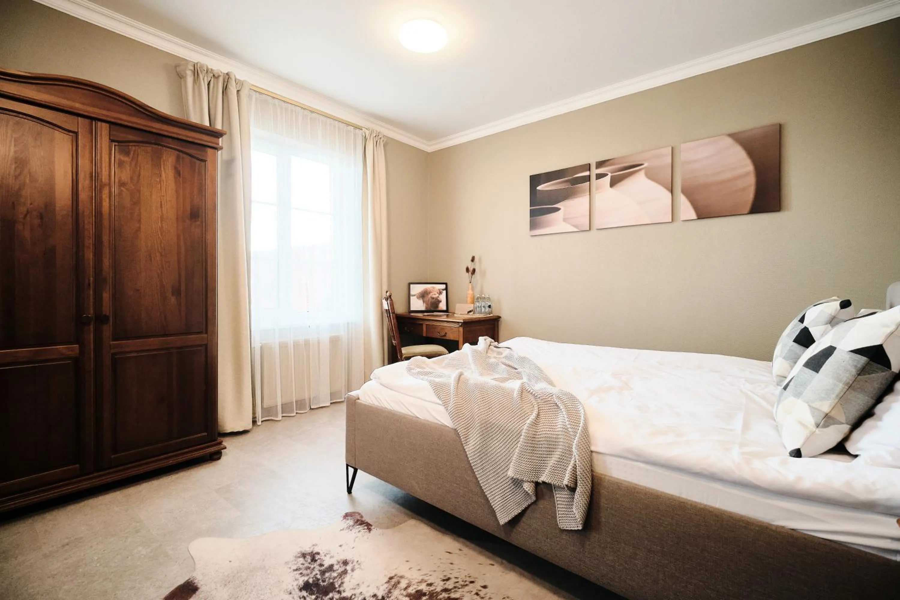 Bed in Hotel Pernigele