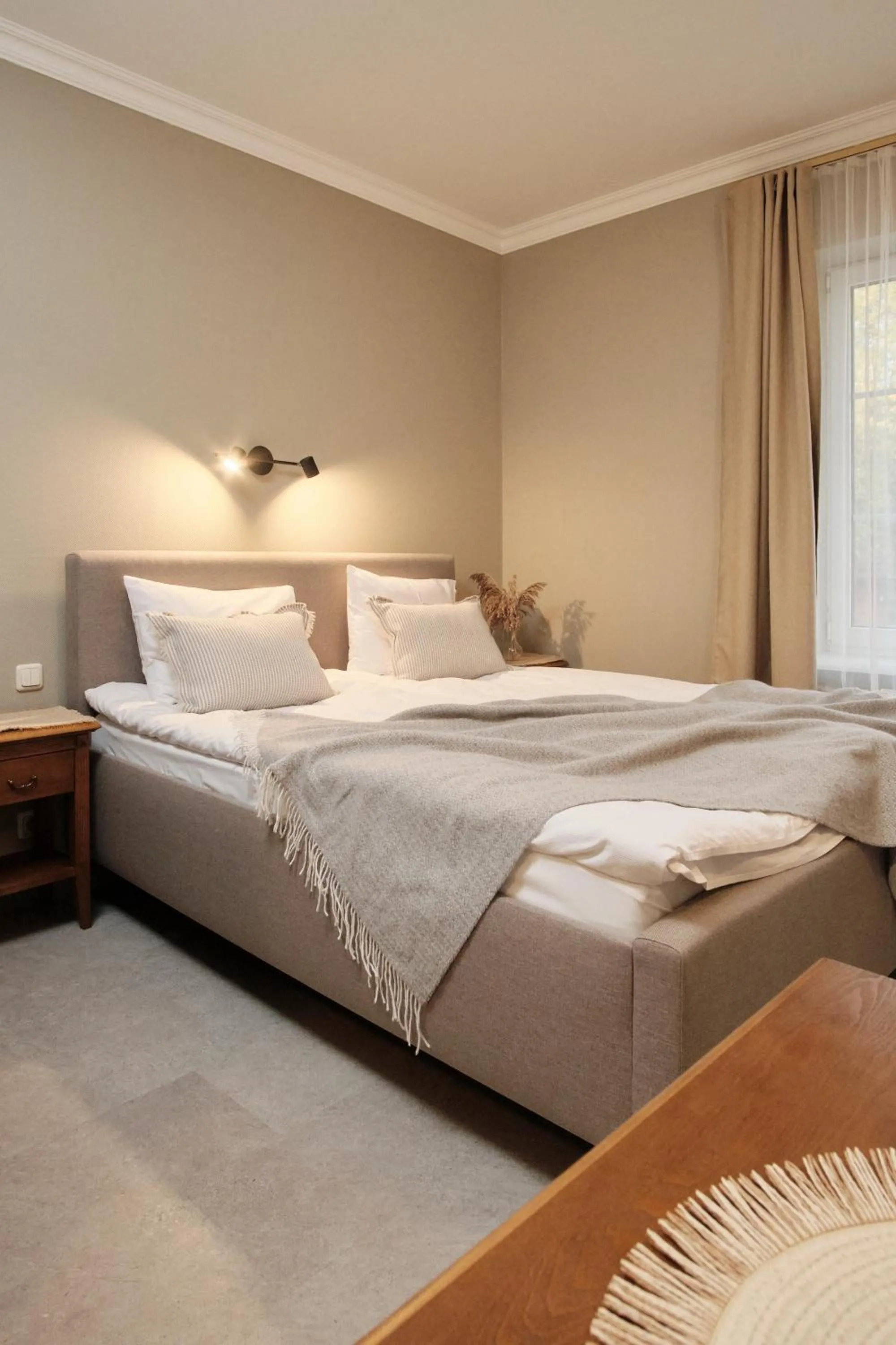 Bed in Hotel Pernigele