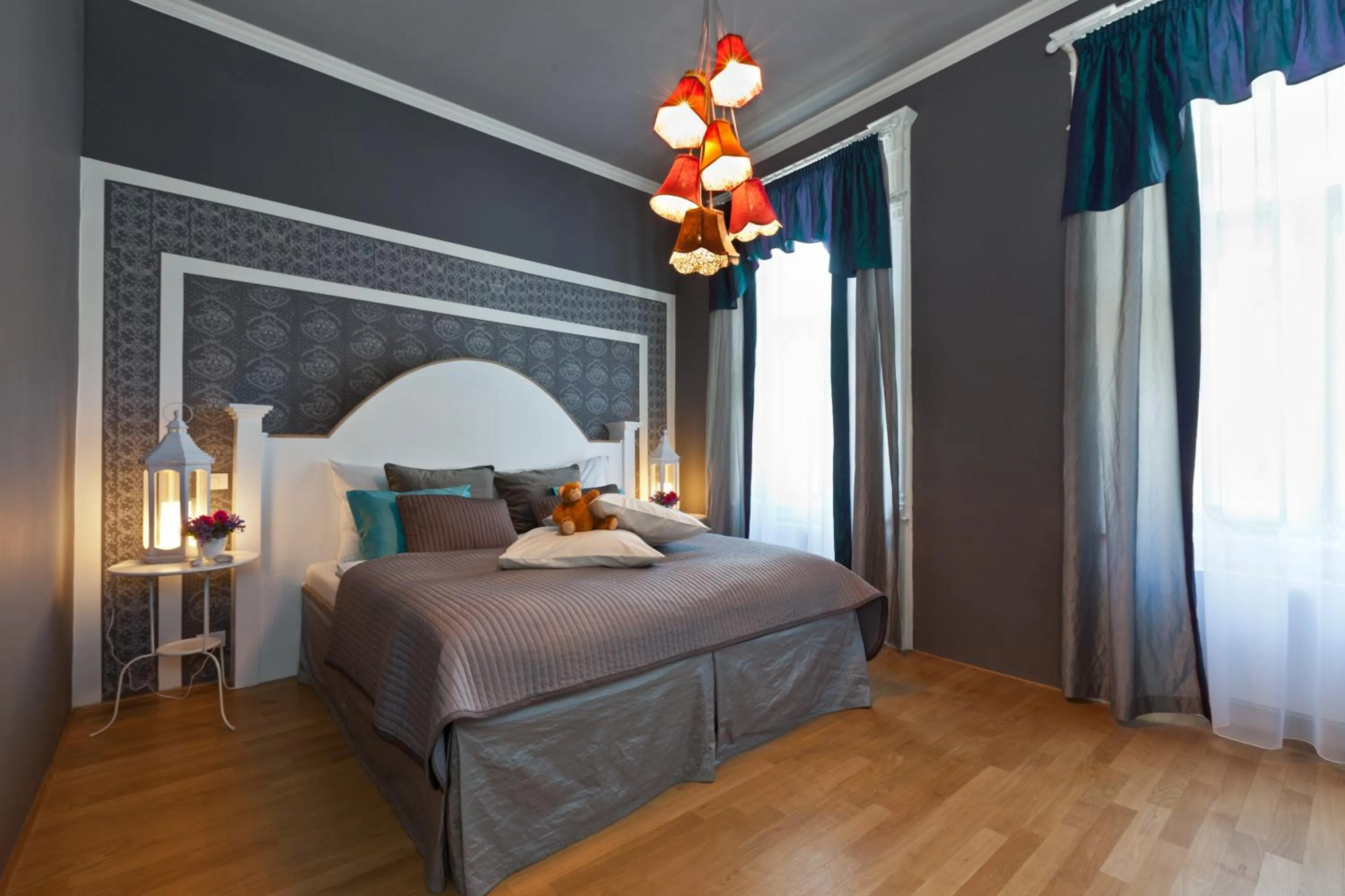 Bedroom, Bed in Royal Prague City Apartments