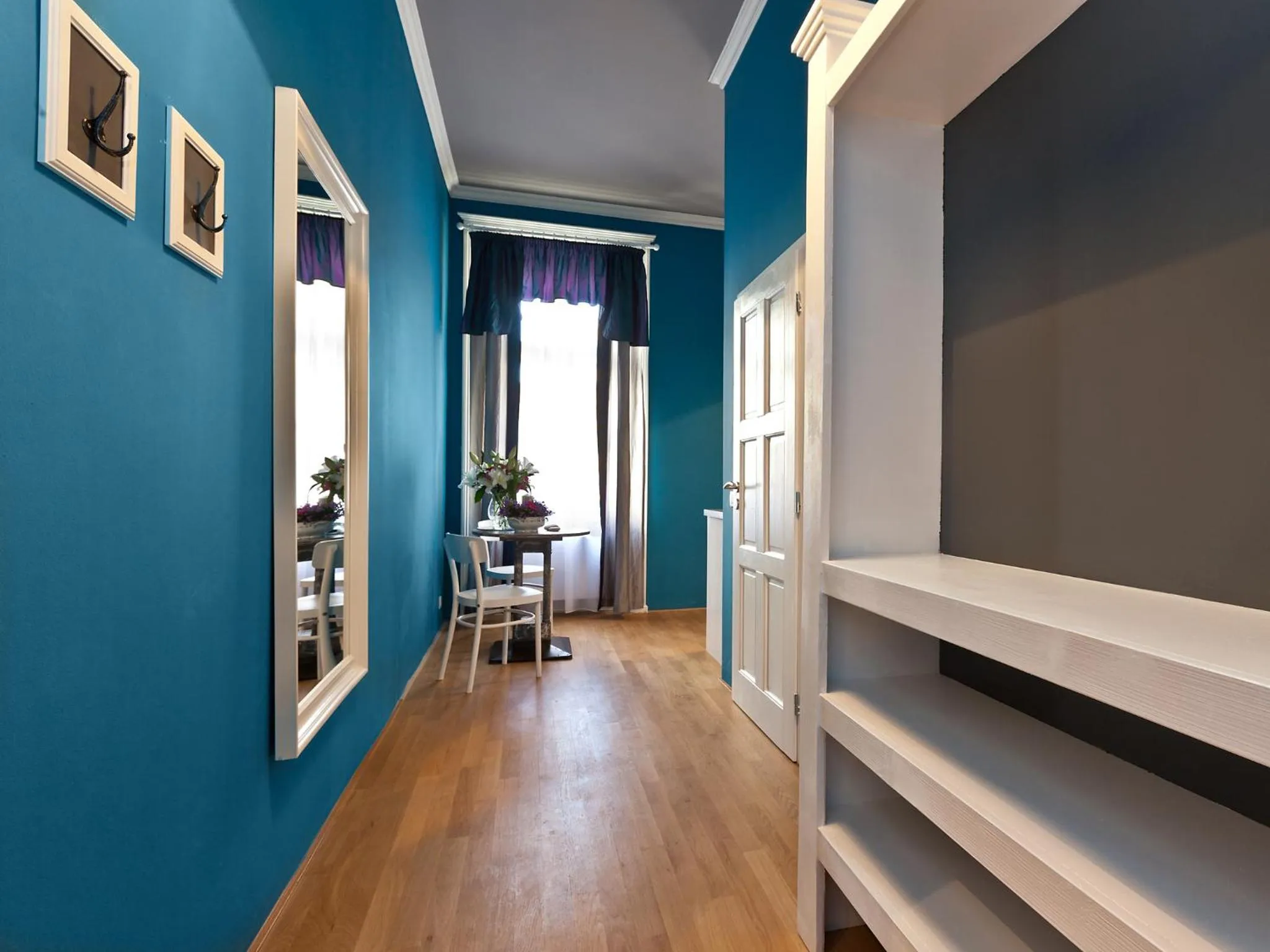 Decorative detail, Bed in Royal Prague City Apartments