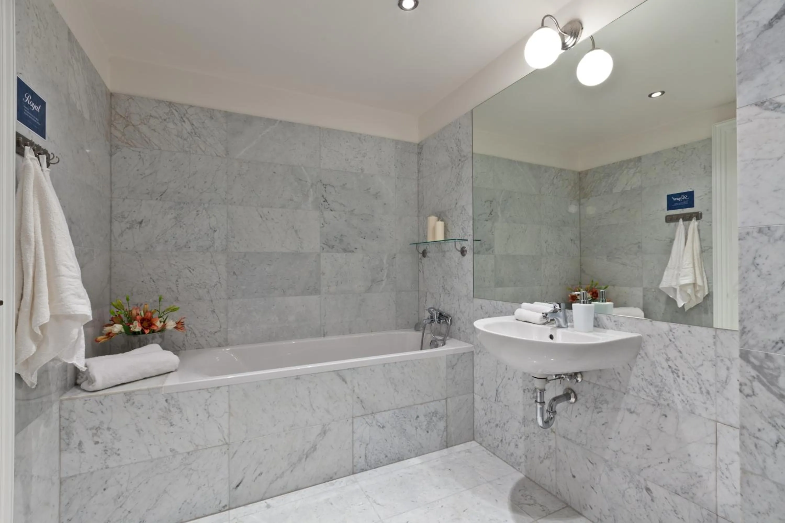 Bathroom in Royal Prague City Apartments